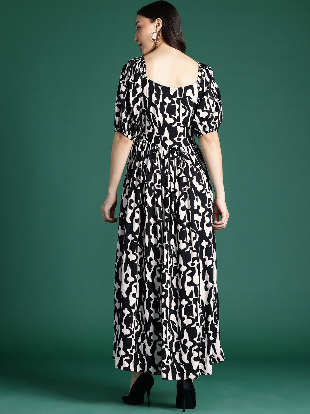 dressberry printed fit & flare monochrome maxi dress reviews Illusion Fitted Wedding Dresses,Bridal Dress with Long Sleeves,WD00449, US26W / White
