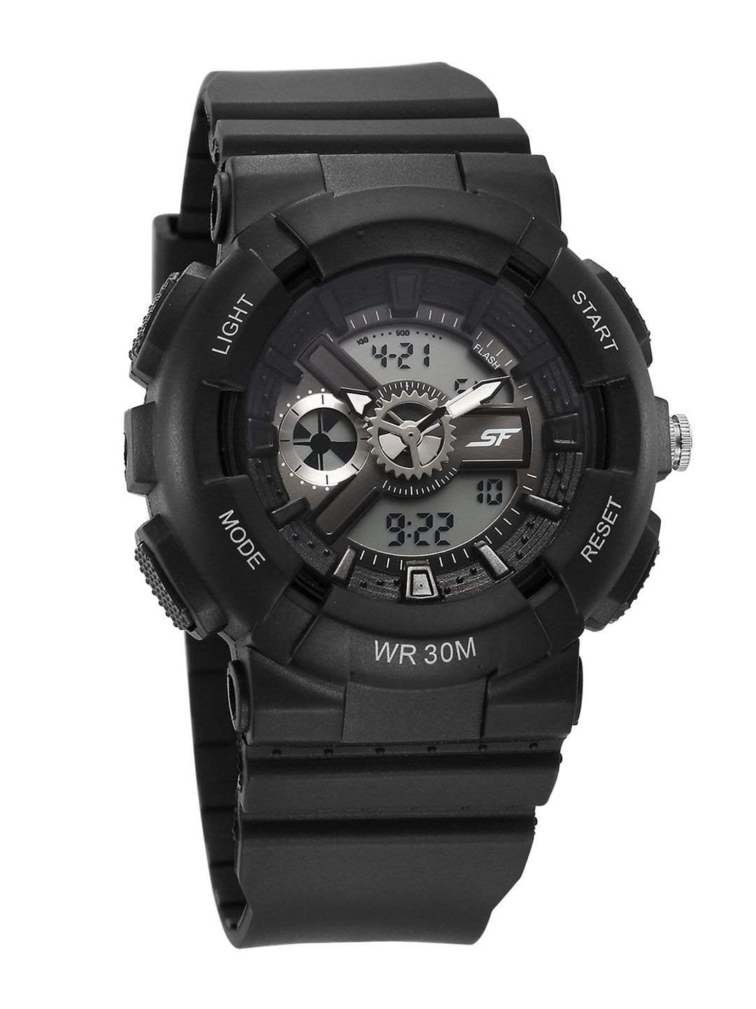 Sonata Sf Dreamer Quartz Analog Digital With Black Dial Unisex Watch - 87057pp05