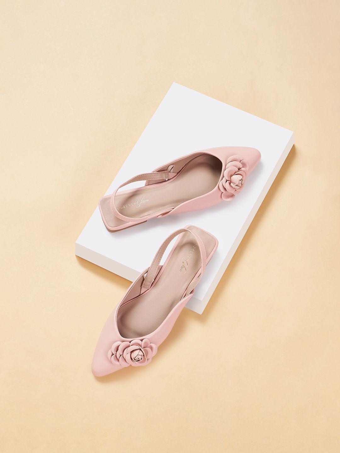 Forever Glam by Pantaloons Pointed Toe Ballerinas