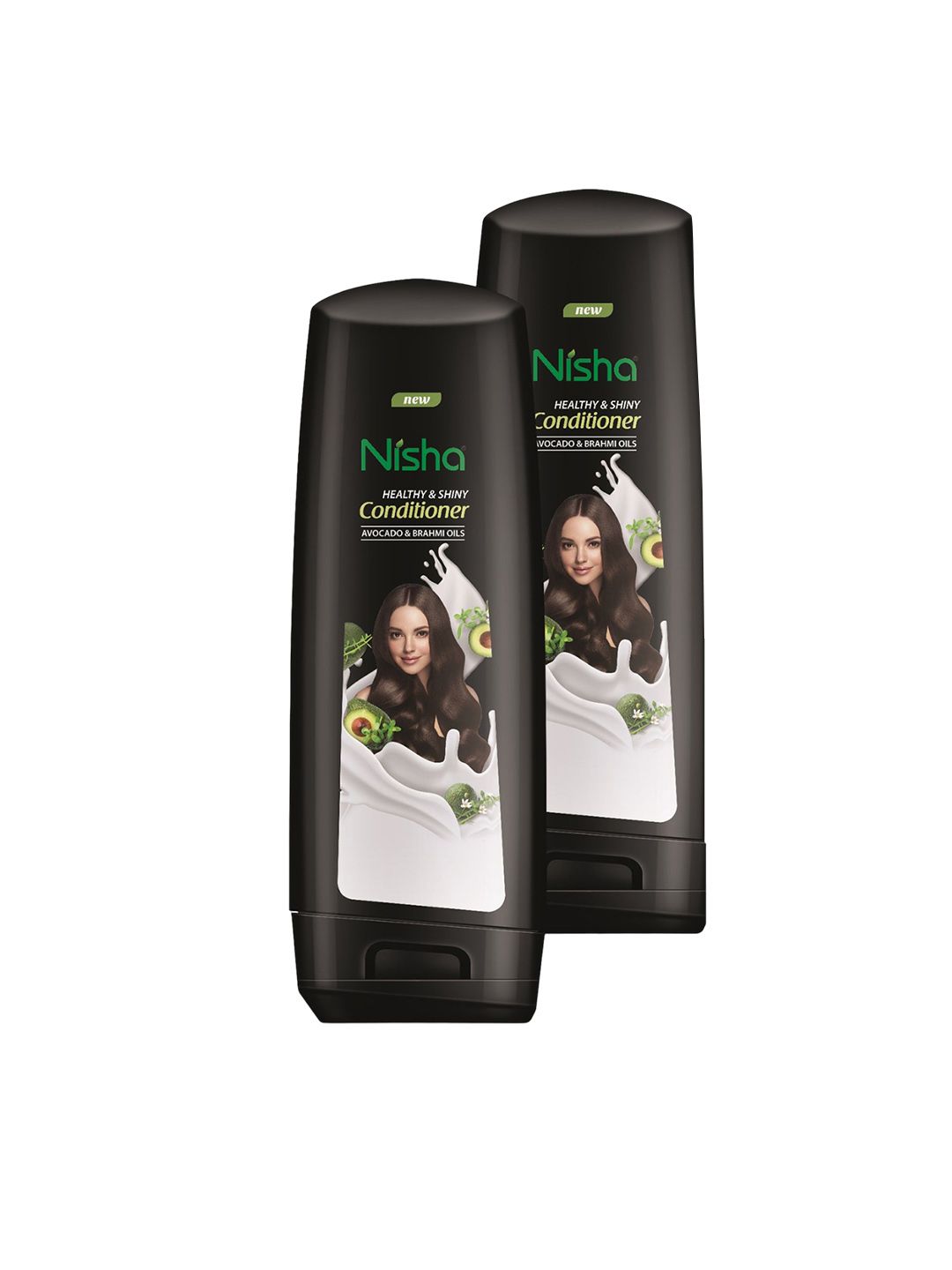 Nisha Set Of 2 Avocado & Brahmi Oils Hair Conditioner - 80 ml Each