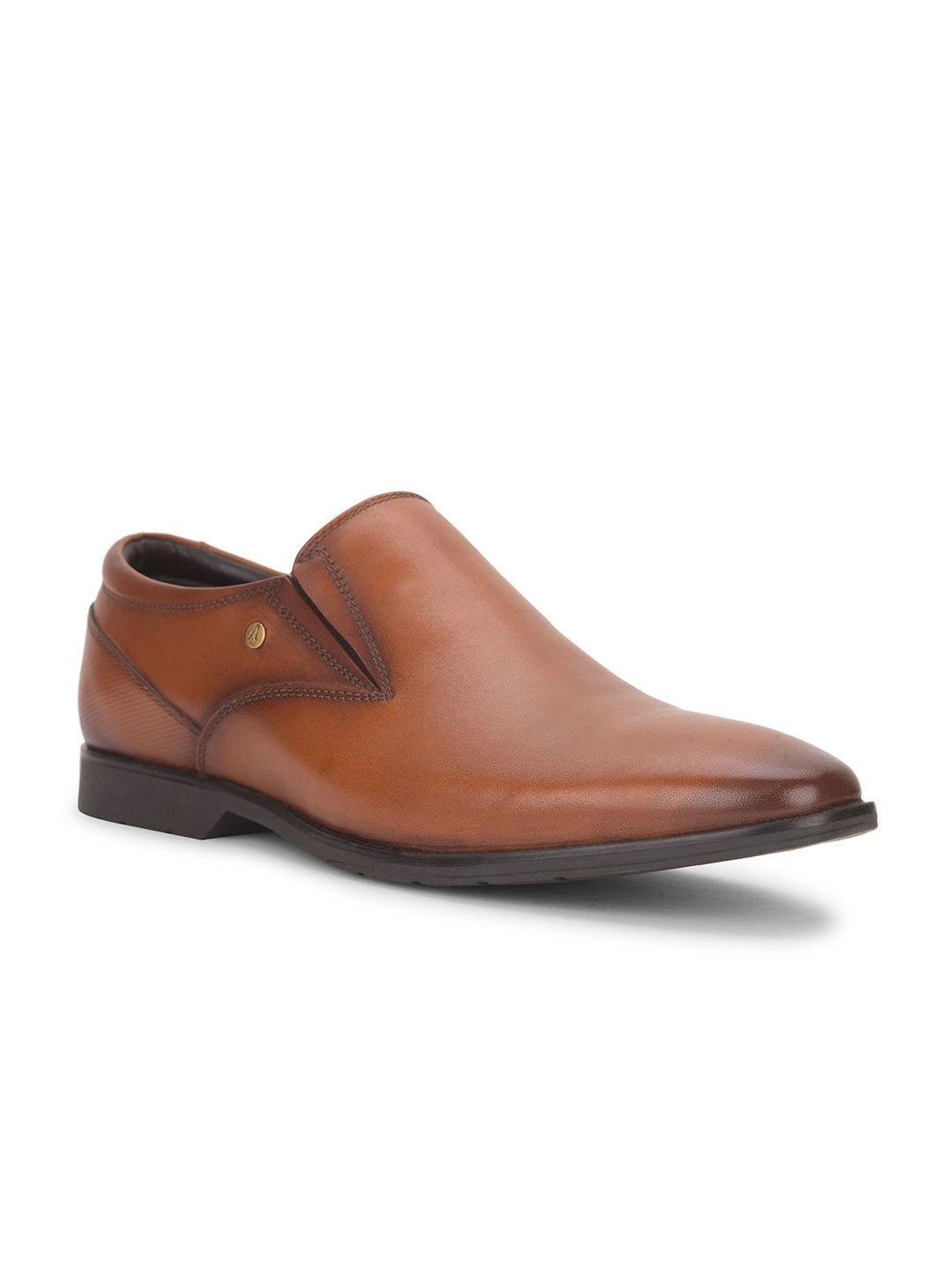 Hush Puppies Men Leather Formal Slip-Ons