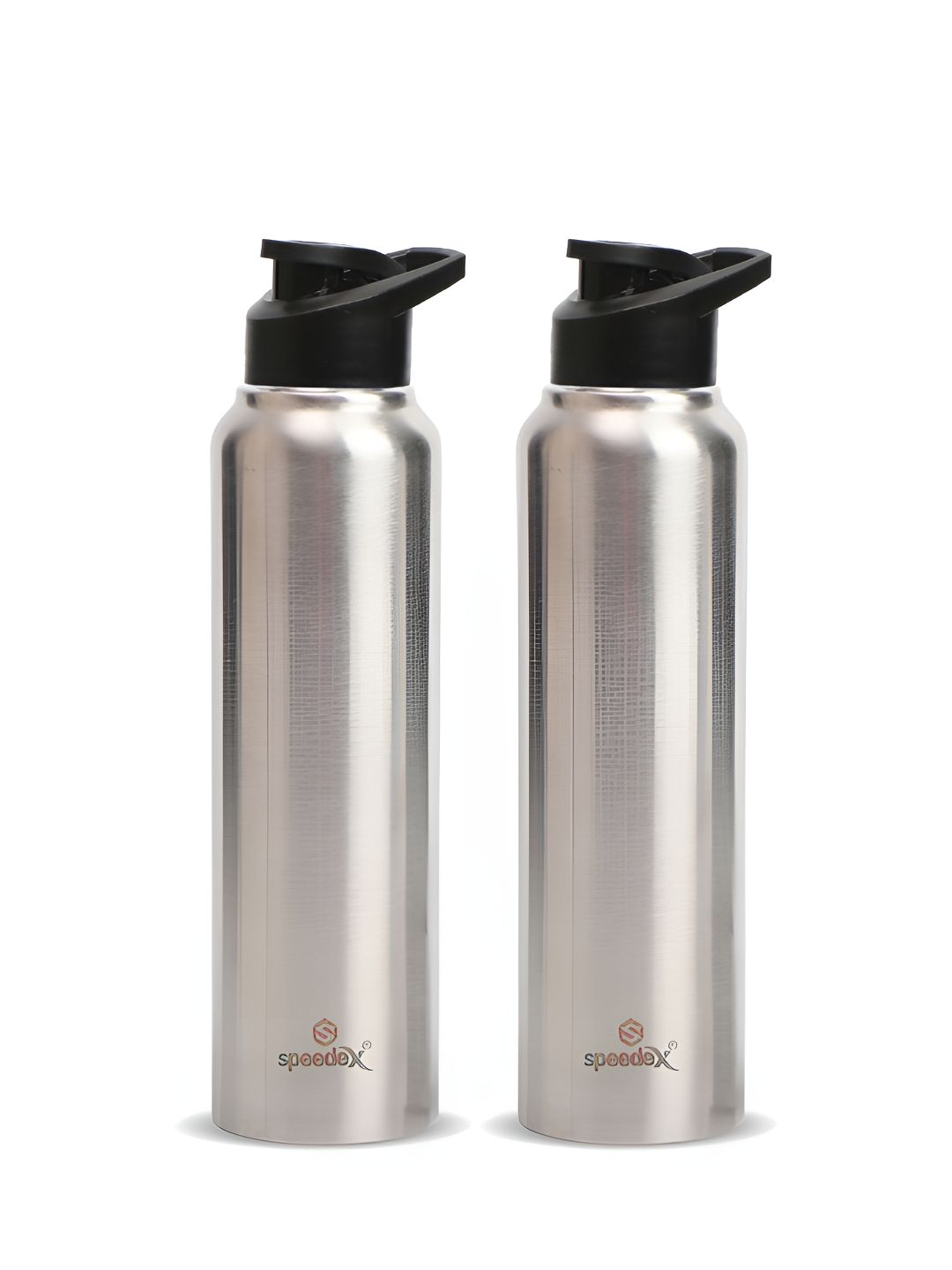 Speedex Silver Brand Logo Stainless Steel Spill Proof 2 Piece Sipper - 1L