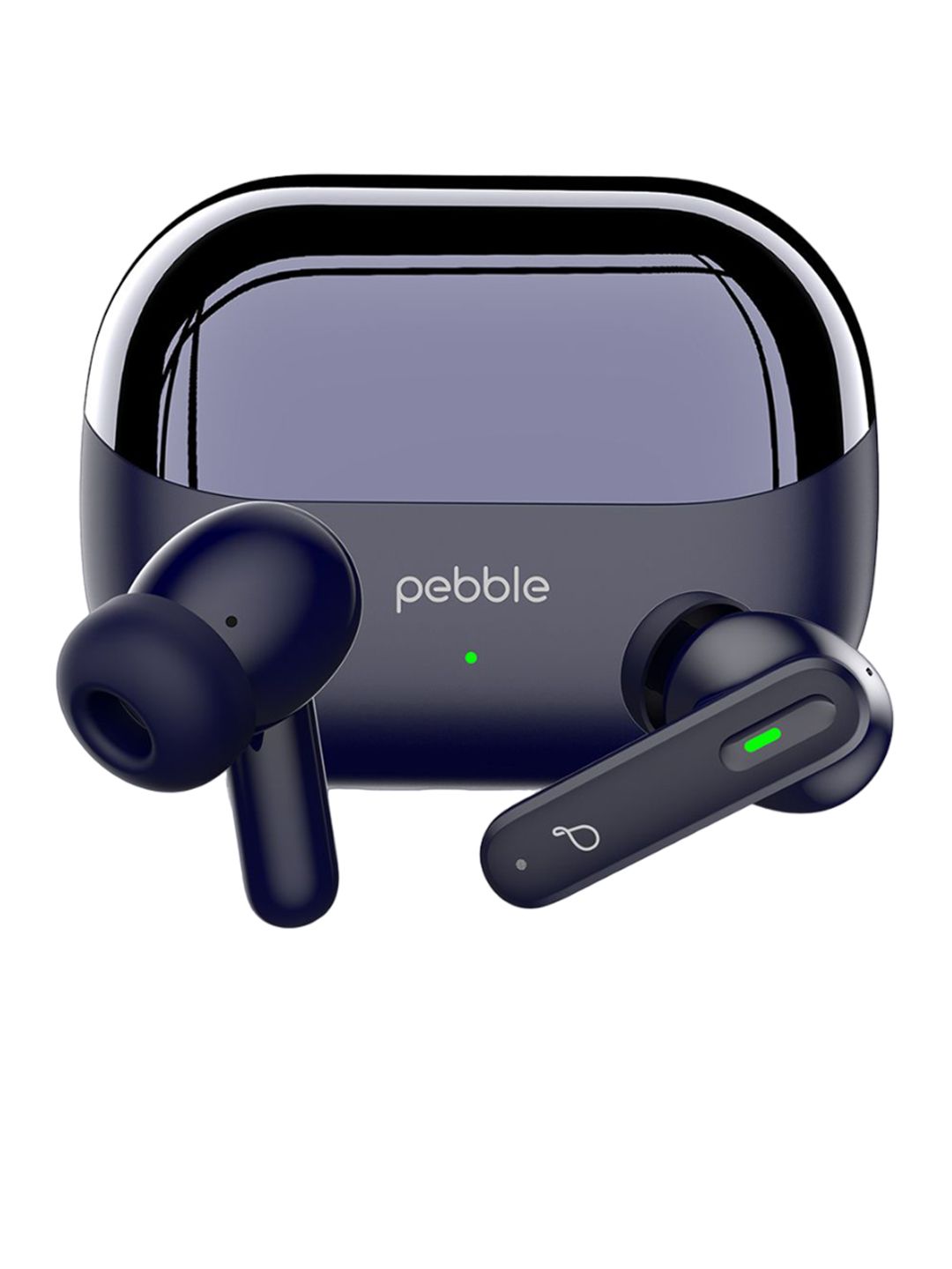 Pebble BlissBuds Ace Deep Bass Clear Sound, ANC, ENC with Quad Mic Ear Buds