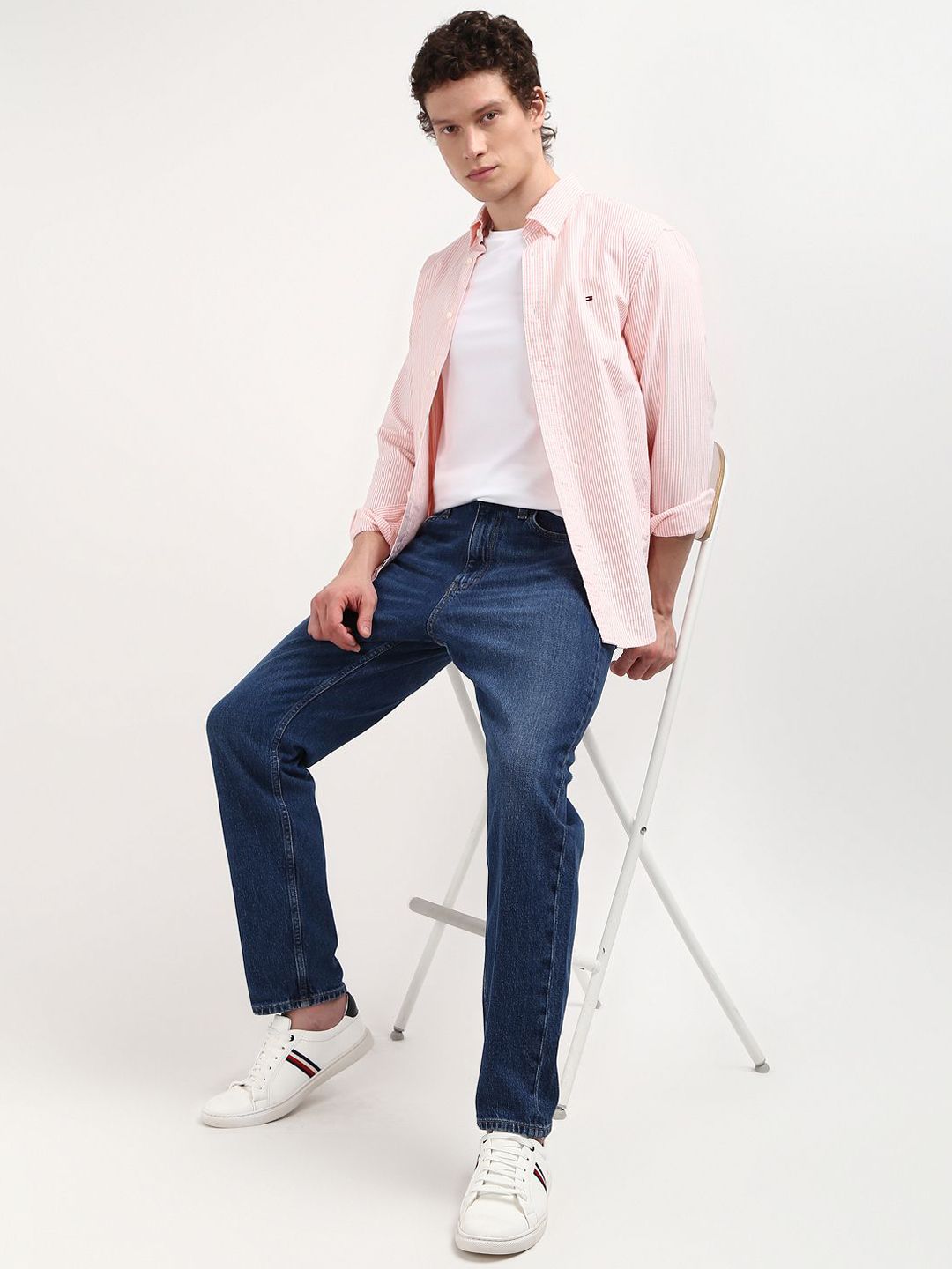 Relaxed Fit Stretchable Jeans