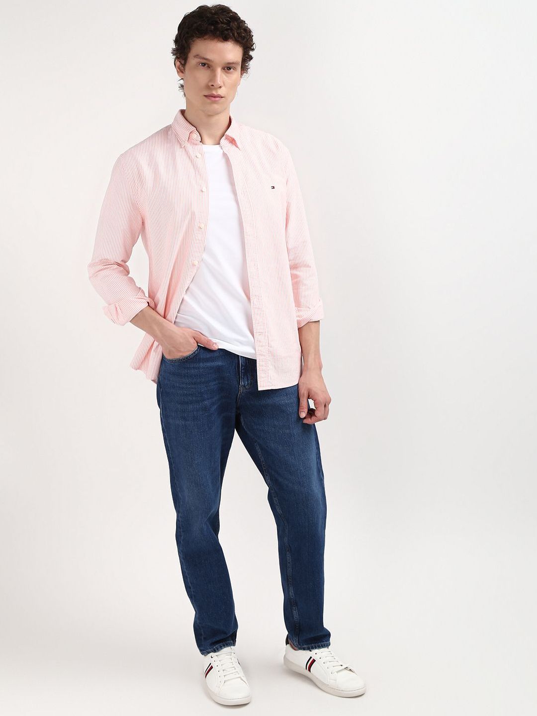 Relaxed Fit Stretchable Jeans