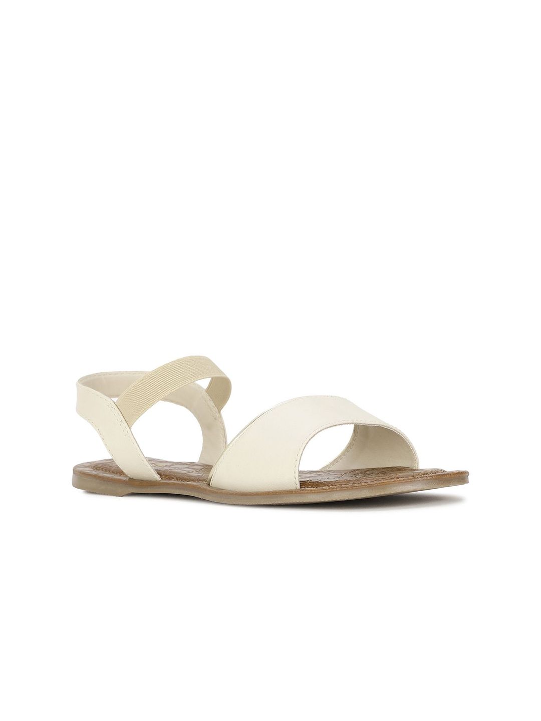 Bata Women Open Toe Flats with Buckles