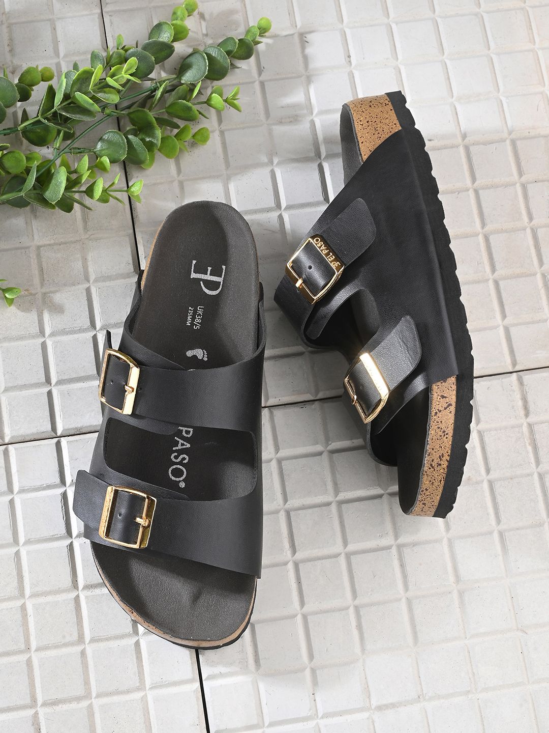 El Paso Women Open Toe Flats