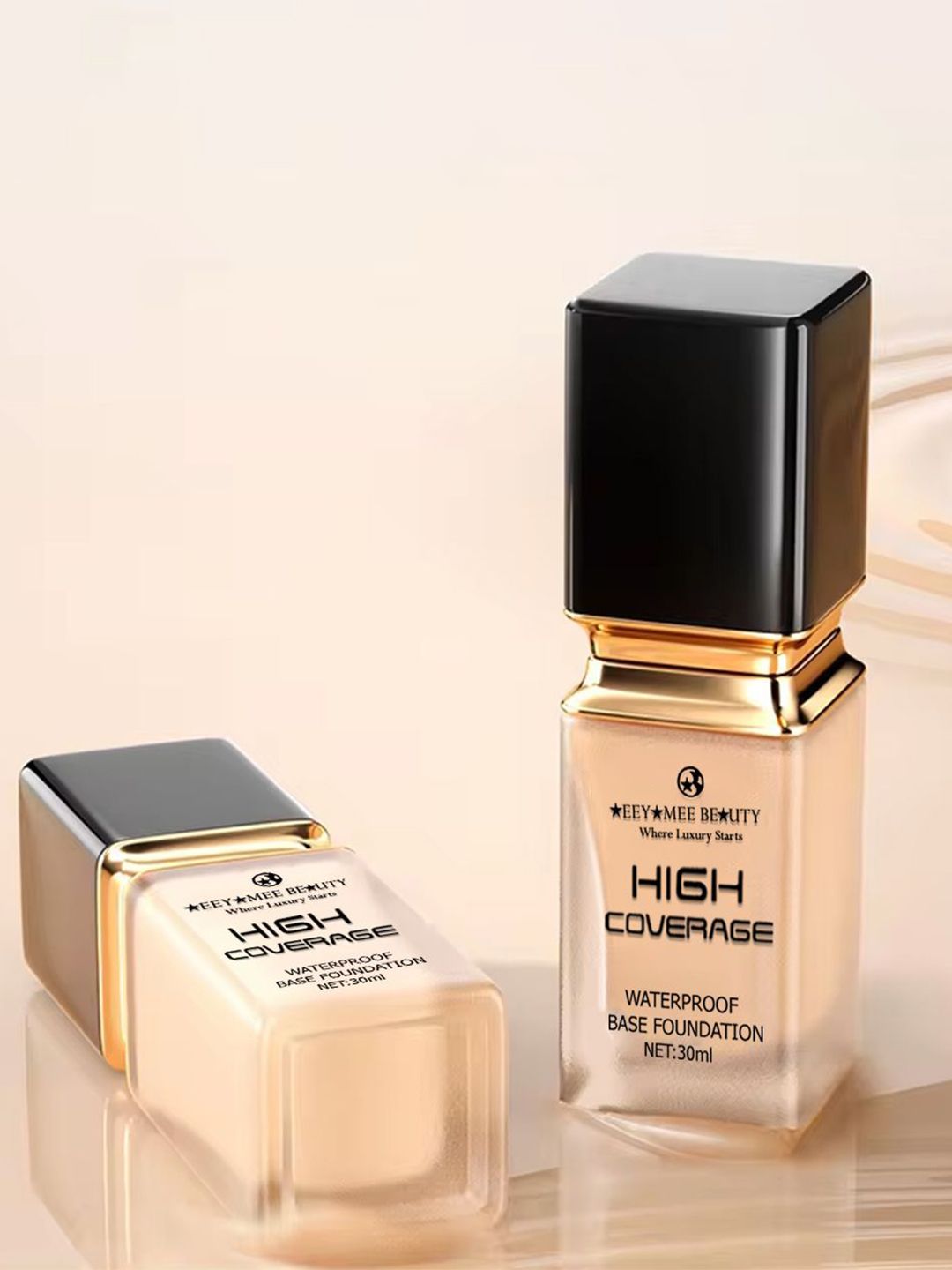 Adbeni High Coverage Foundation SPF 15 - 30ml - Shade 02