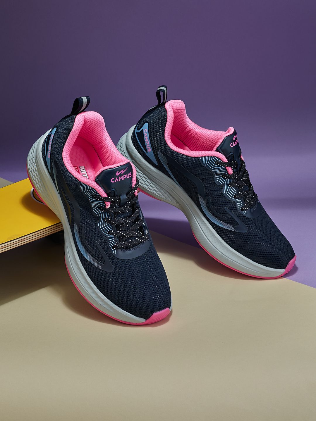 Campus SIREN Women Lace-Up Running Shoe Price in India