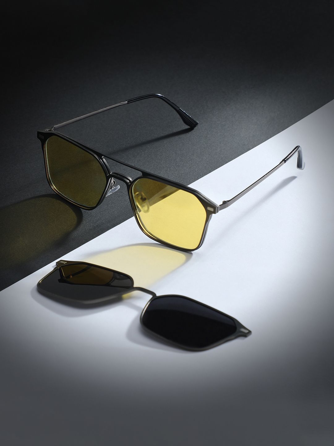 French Accent Men Aviator Sunglasses with Polarised Lens AW24_FASG1024