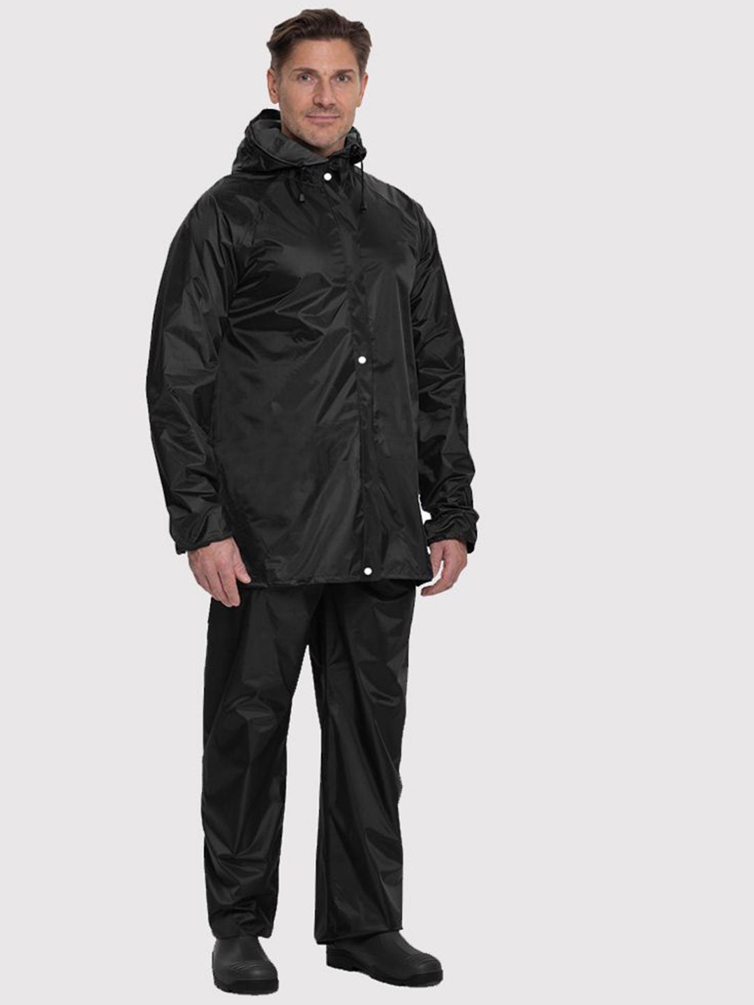 CAMISON Hooded Rain Jacket
