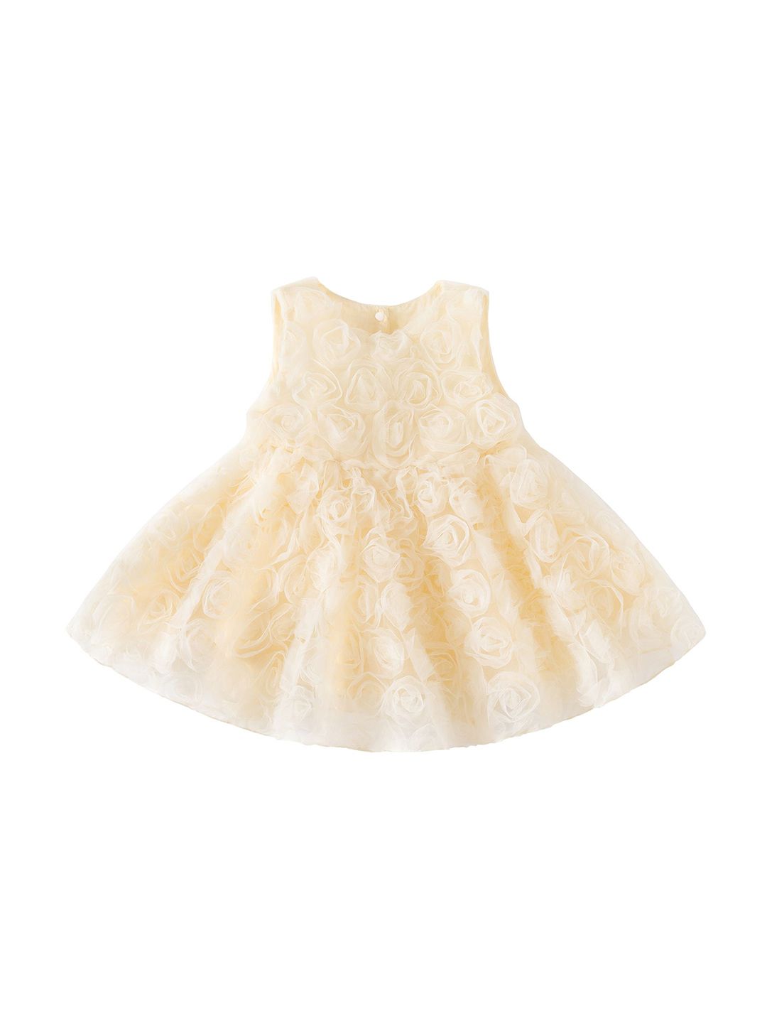 StyleCast x Revolte Applique Fit & Flare Dress