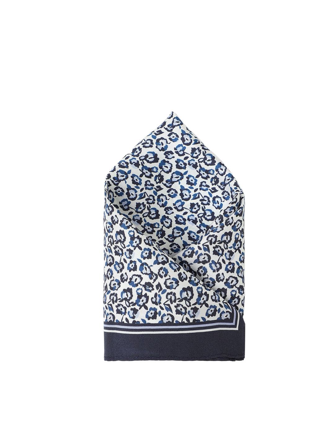 Van Heusen Floral Printed Microfiber Pocket Squares