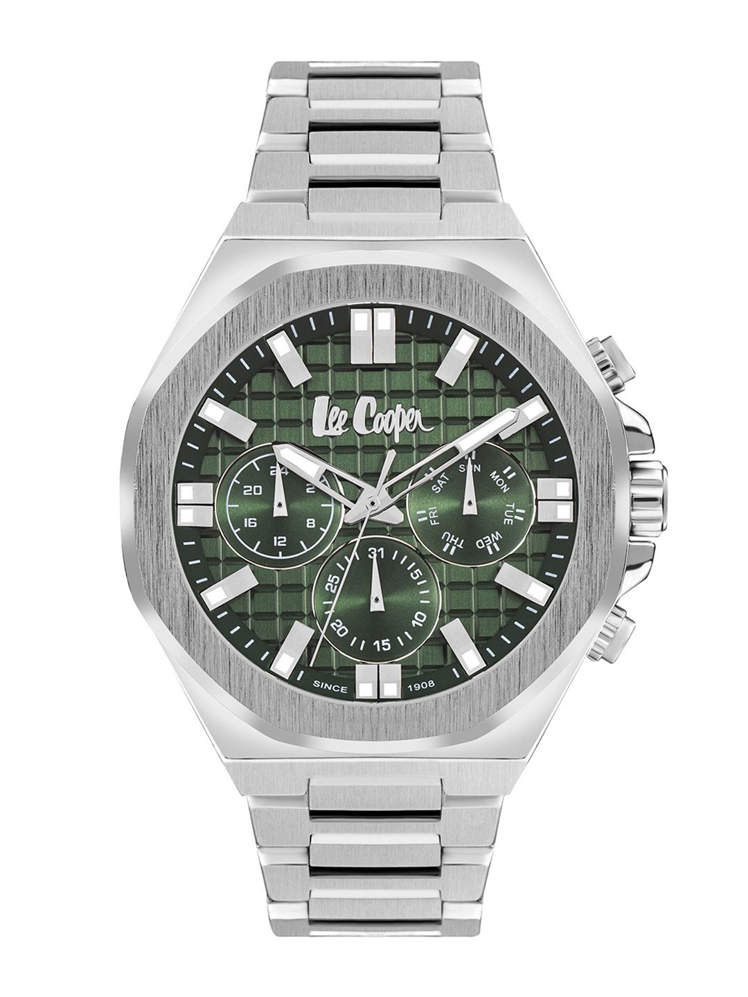Buy Lee Cooper Men Dial & Stainless Steel Bracelet Style Multi