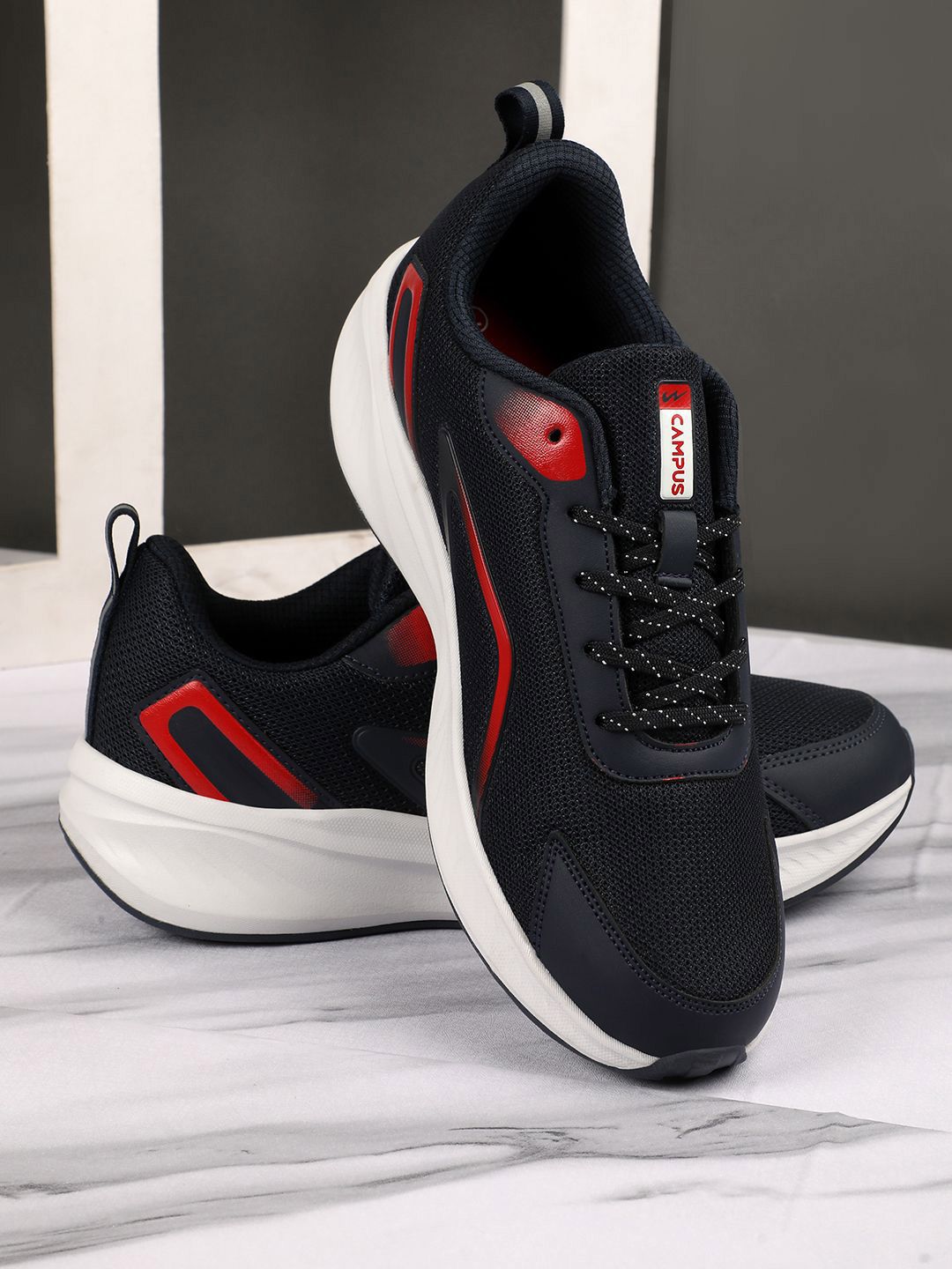 Campus Men XAVEN Mesh Running Non-Marking Shoes