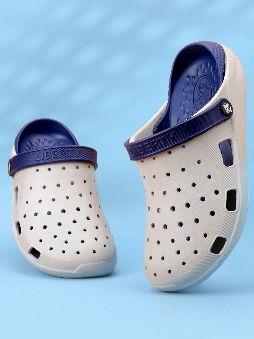 Liberty Men Self Design Clogs