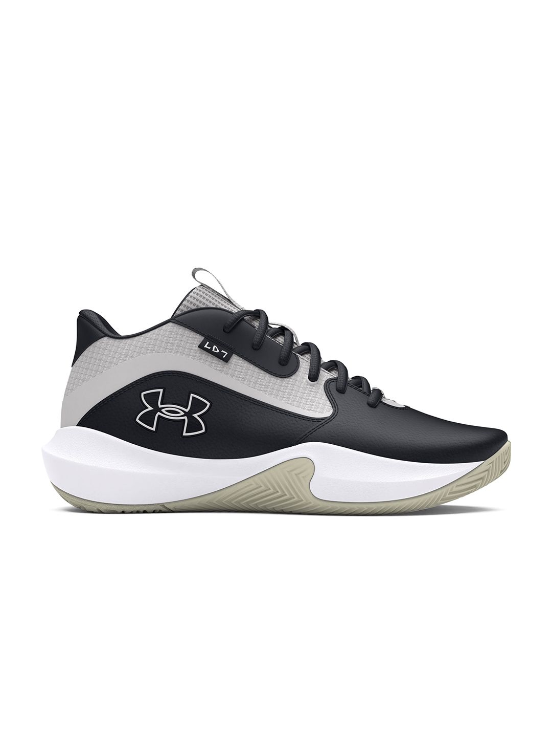 UNDER ARMOUR Unisex Lockdown 7 Colourblocked Basketball Shoes