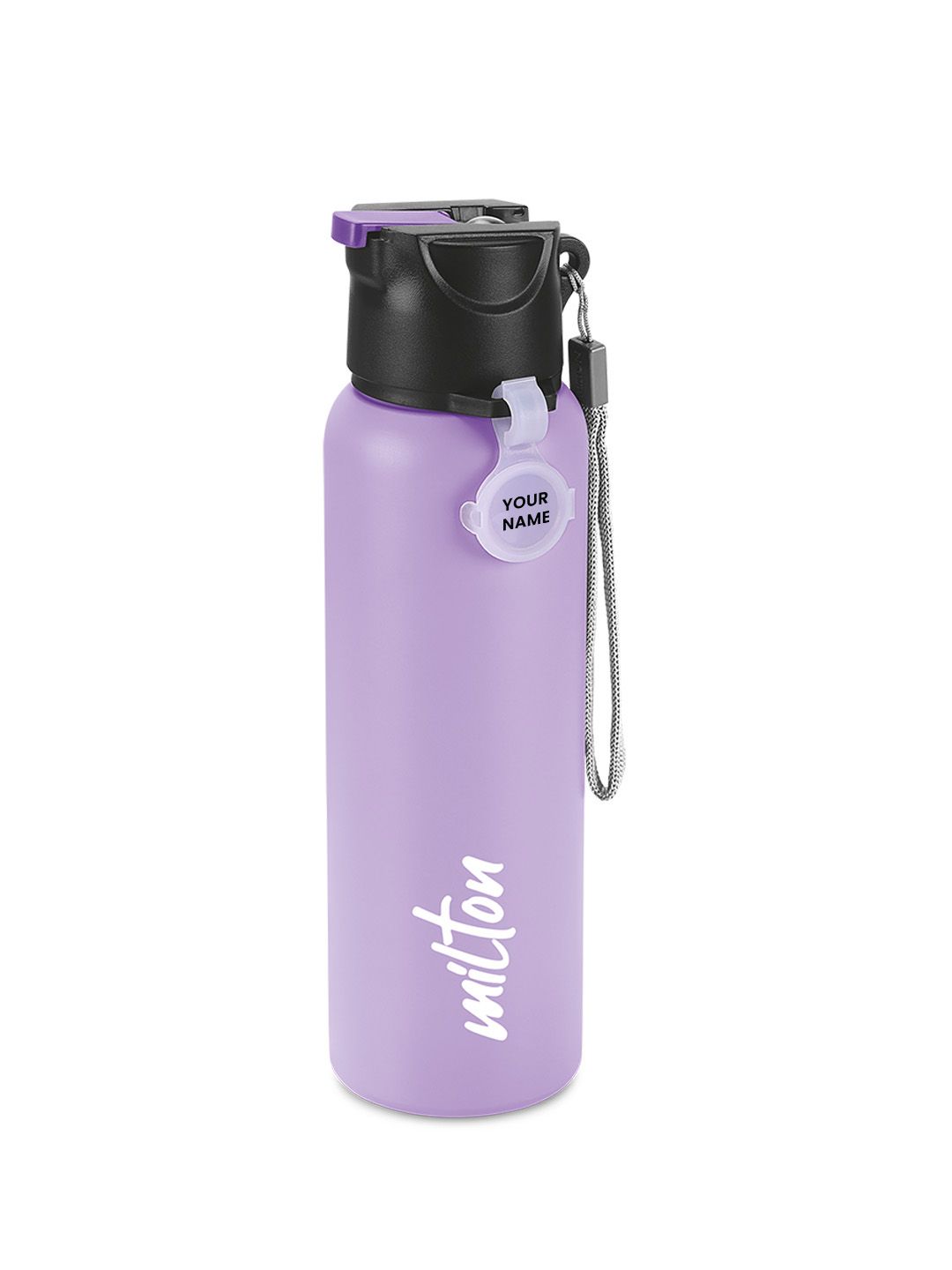 Milton Purple Sipstar 750 Water Bottle with Straw Lid Leak Proof Sipper 690ml