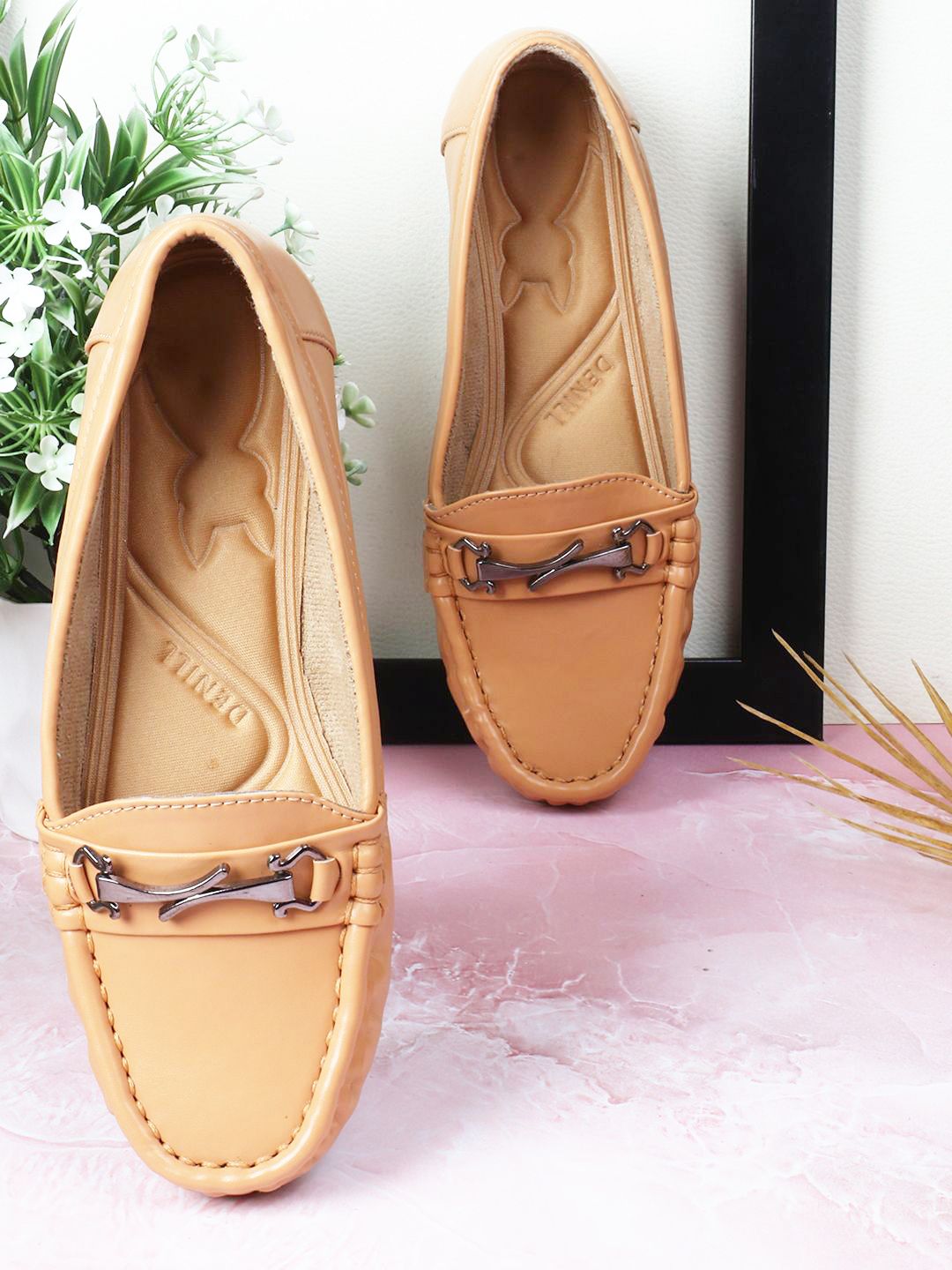 Denill Women Loafers with Buckles