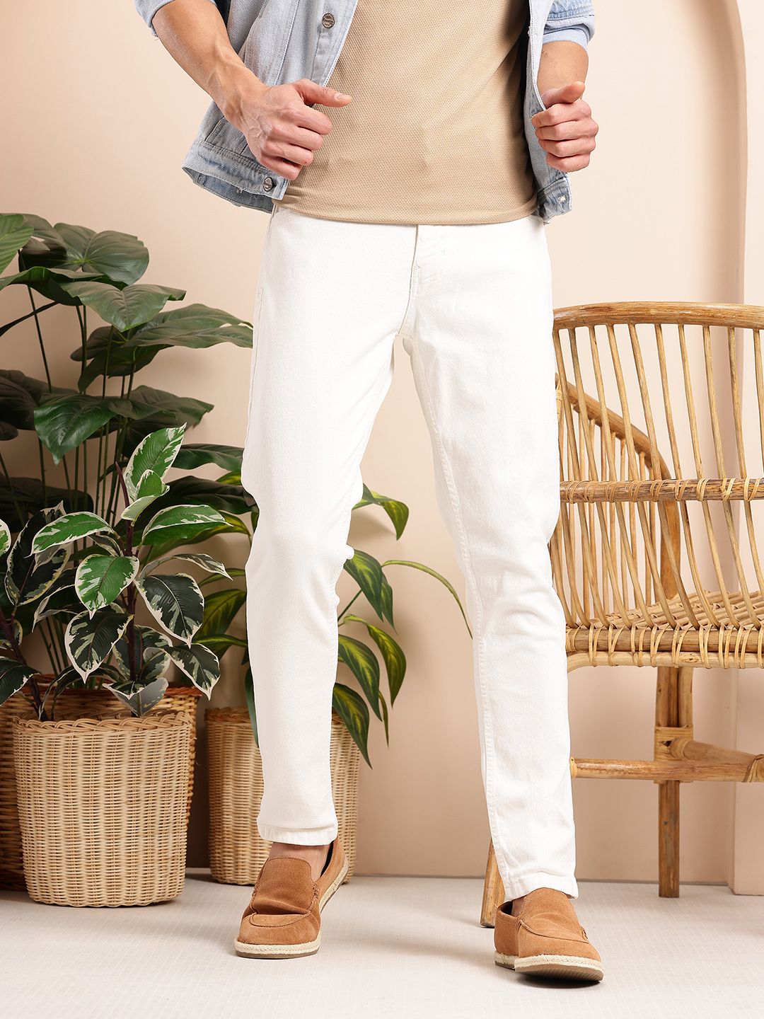 Mast & Harbour Men Skinny Fit Stretchable Jeans