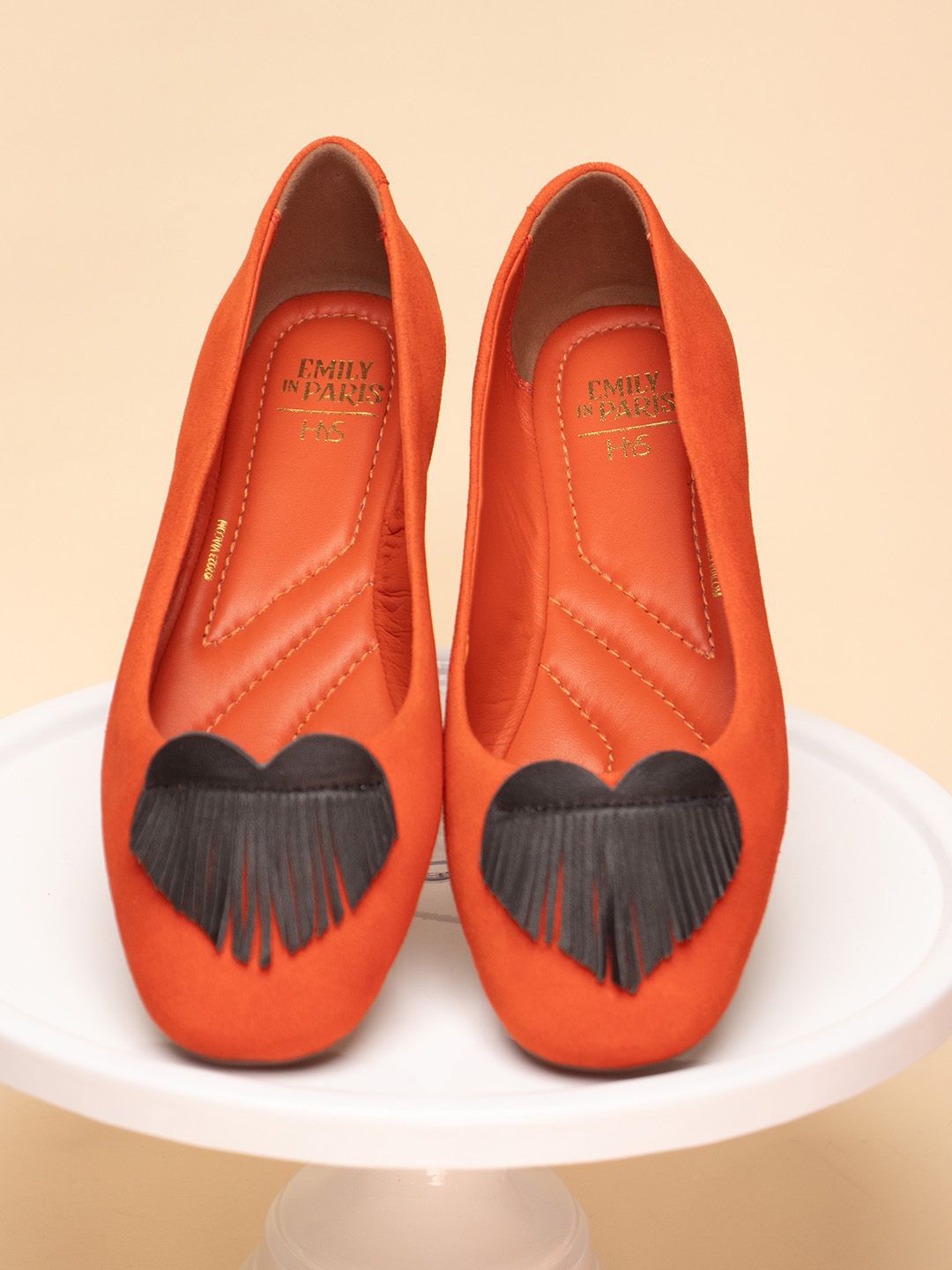 HEEL YOUR SOLE Women Ballerinas with Tassels Flats