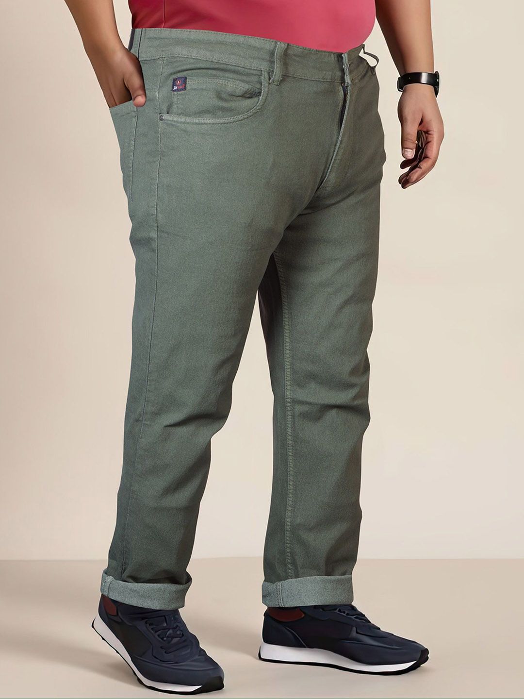Jb Just BLACK Men Urban Slim Clean Look No Fade Acid Wash Cotton Stretchable Jeans