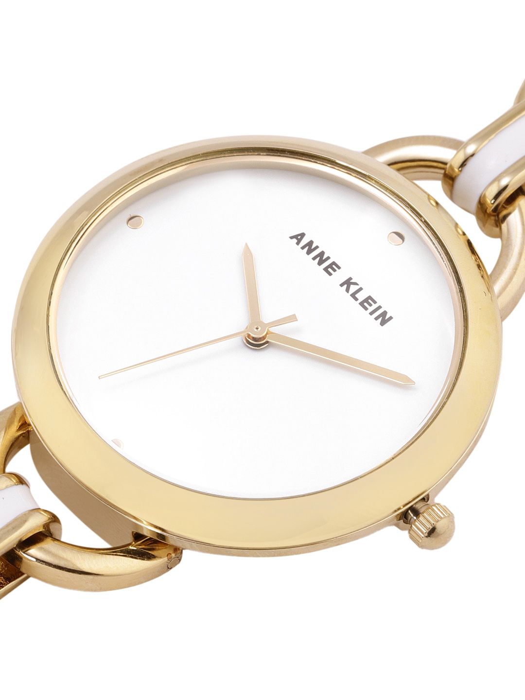 Buy Anne Klein Quartz Analog With White Dial Watch For Women  display picture 2