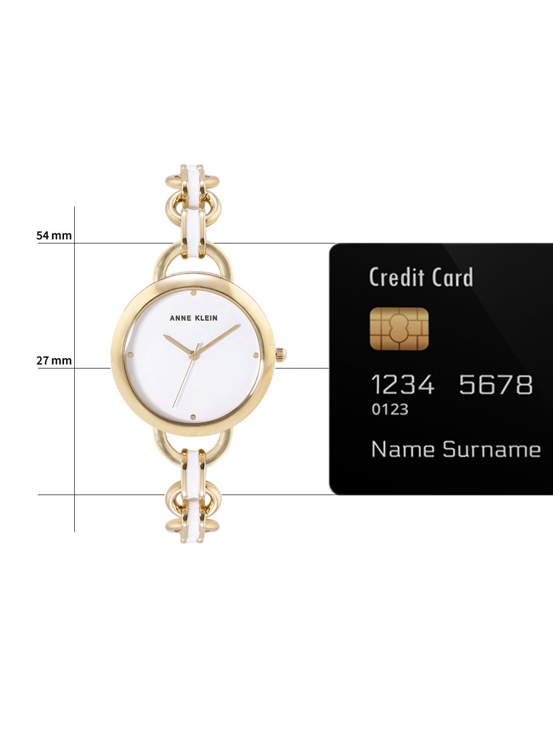 Buy Anne Klein Quartz Analog With White Dial Watch For Women  display picture 3