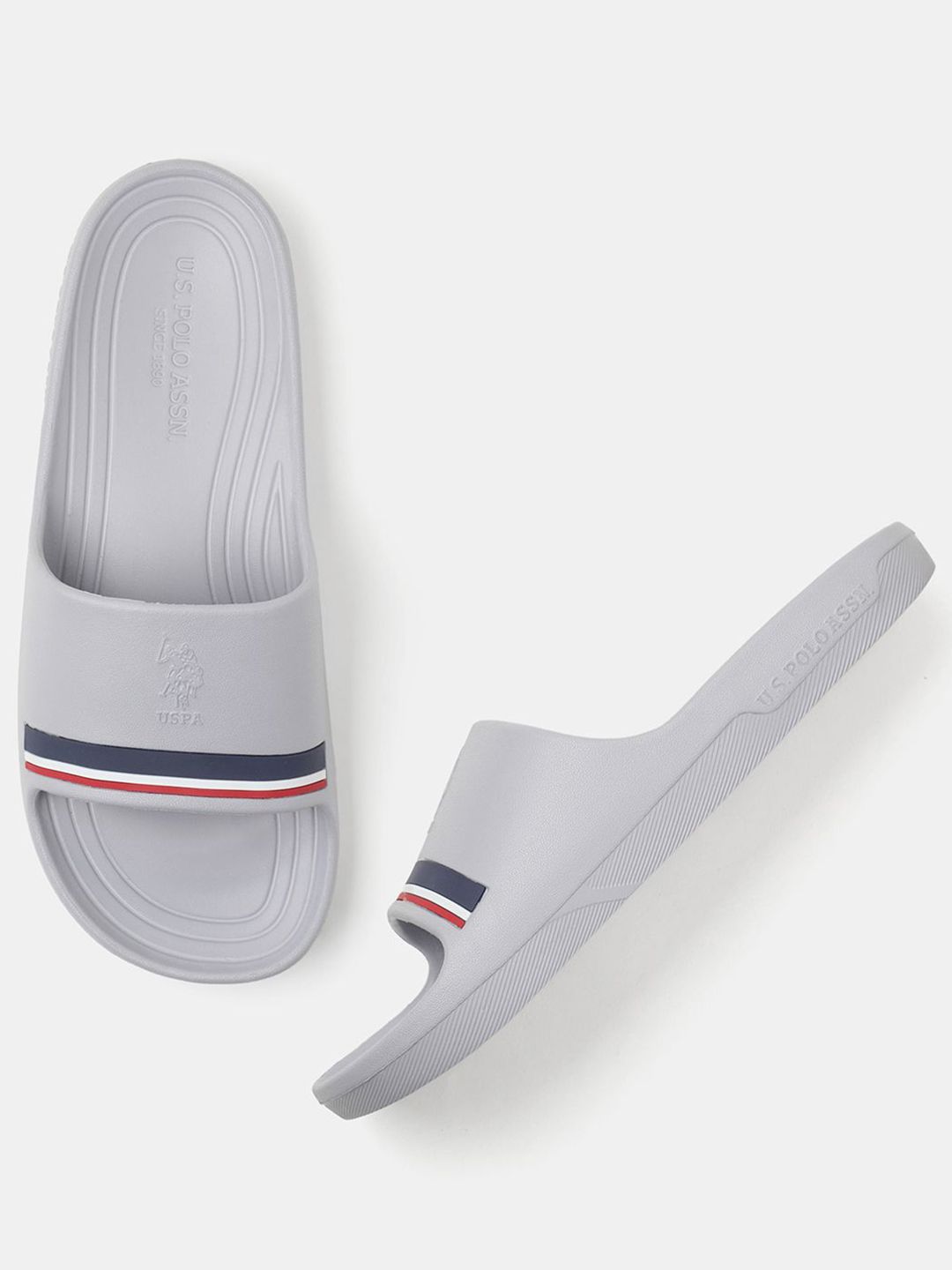 U.S. Polo Assn. Men Easton 2.0 Foam Walk Sliders