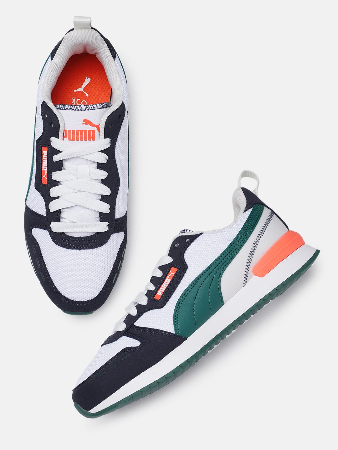 Puma Unisex R78 Colourblocked Sneakers