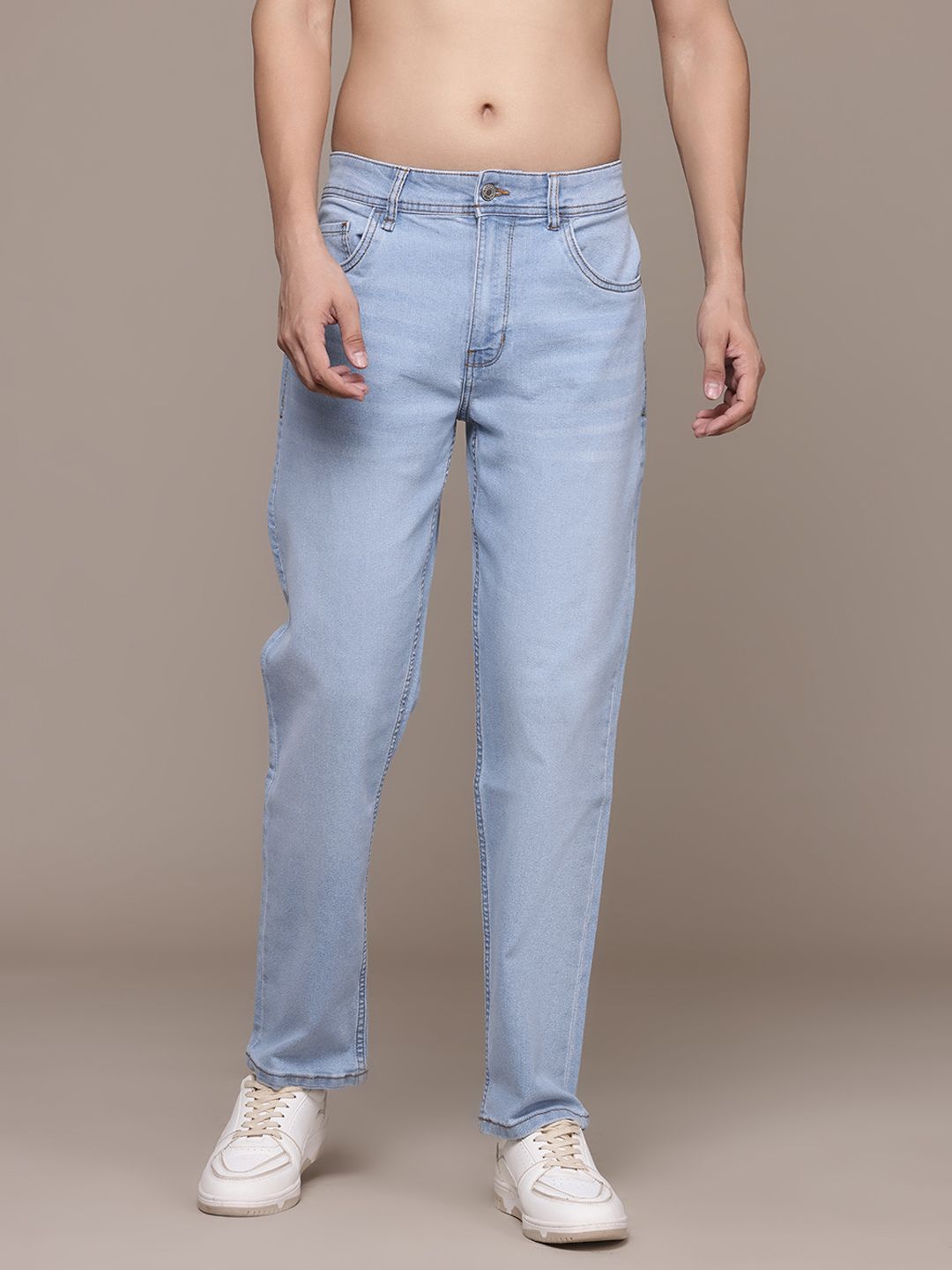 The Roadster Lifestyle Co. Men Relaxed Fit Stretchable Jeans