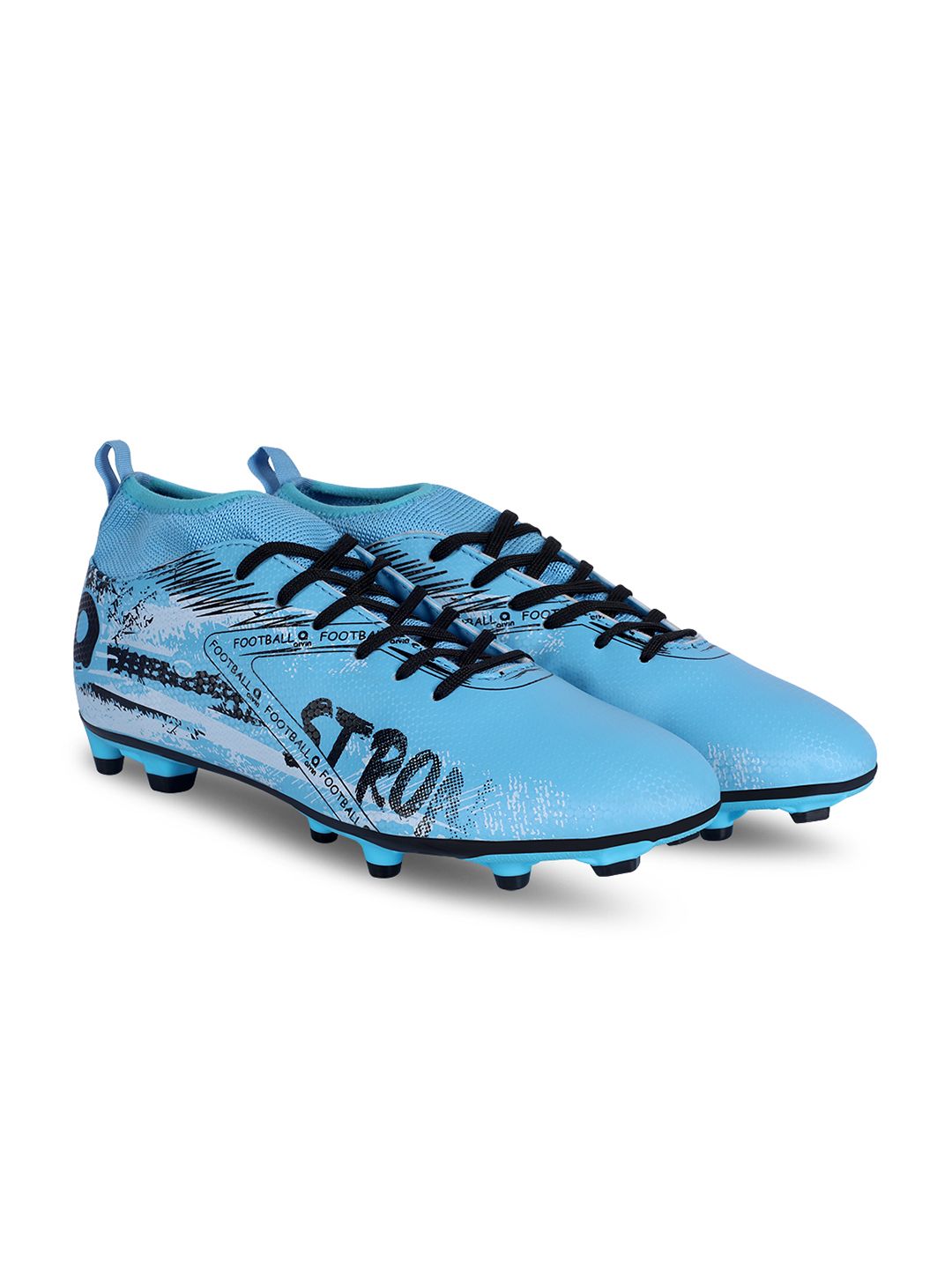 Aivin Men Blue & Grey Pro Stromex Football Shoes