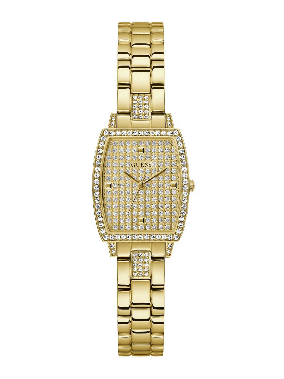 GUESS GUESS Women Embellished Dial Bracelet Style Straps Analogue Watch GW0611L2