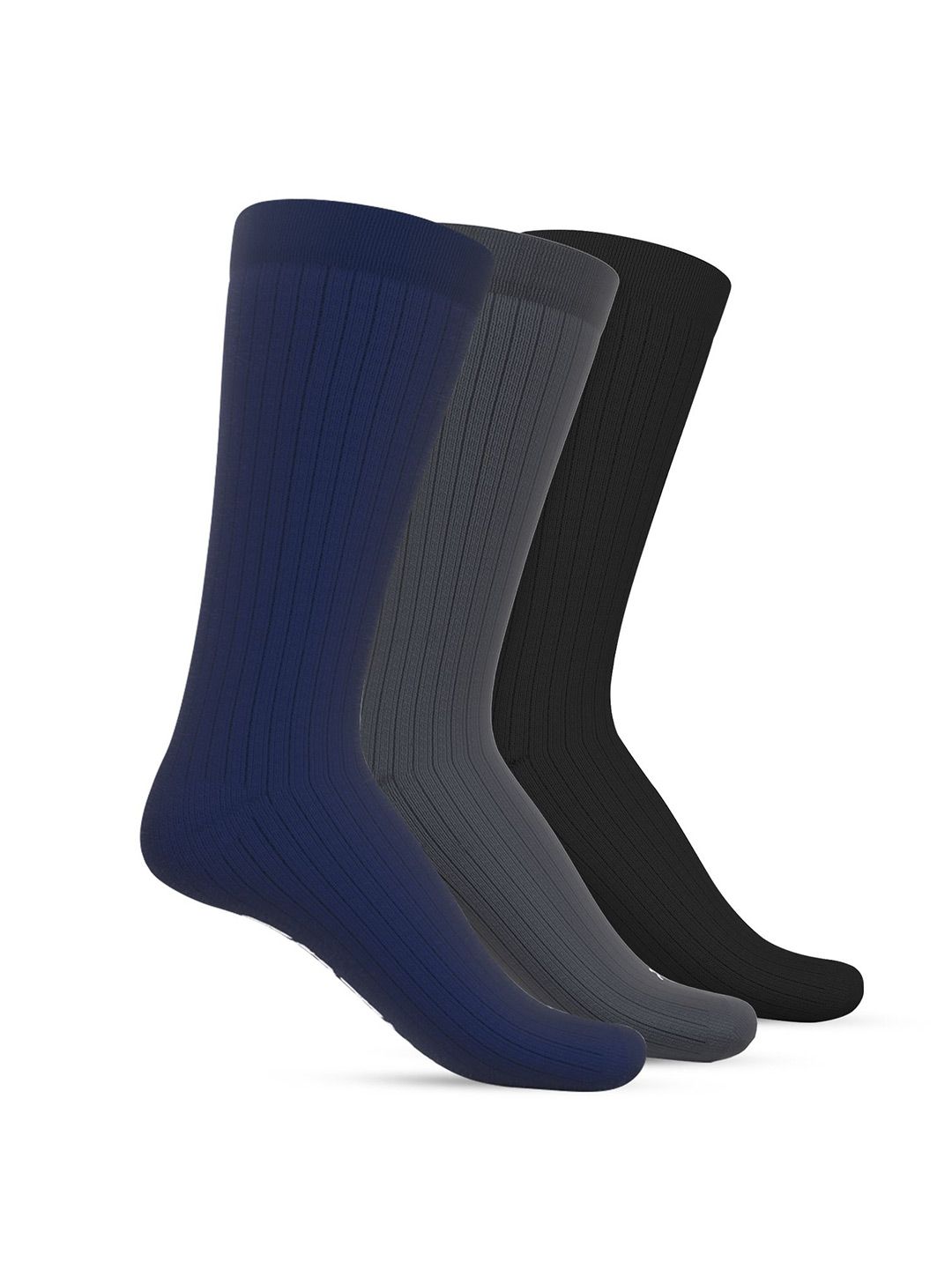 TalkingSox Pack Of 3 Calf-length Crew Socks