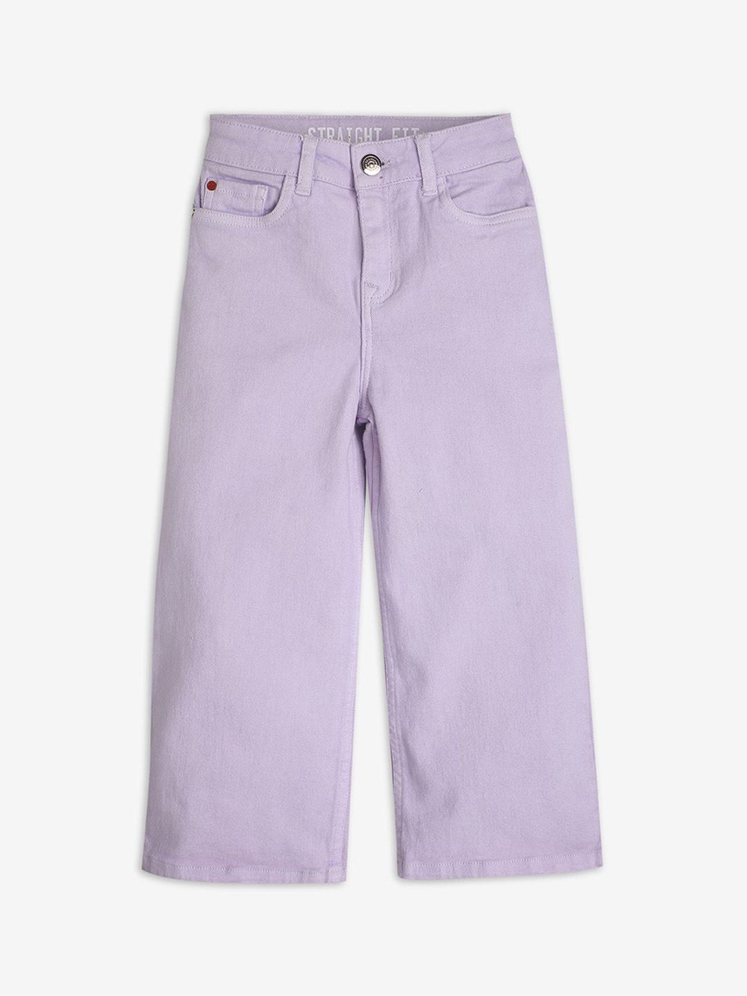 Ed-a-Mamma Girls Comfort Mid Rise Clean Look Stretchable Jeans