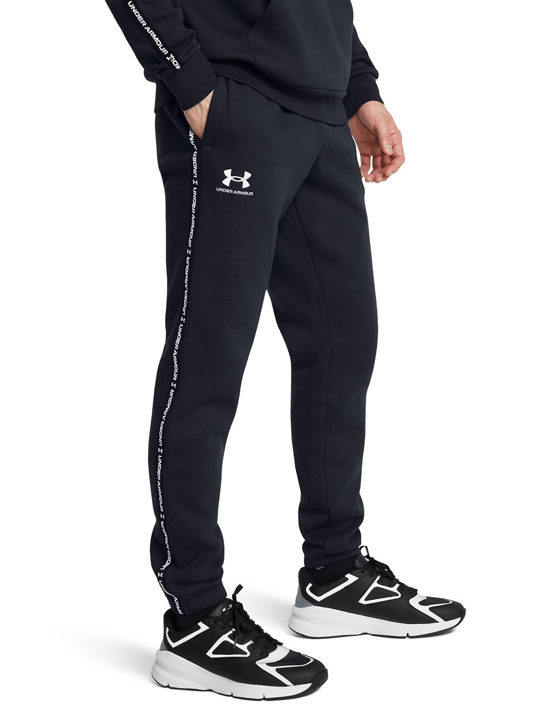 UNDER ARMOUR Men Icon Fleece Taping Training Joggers