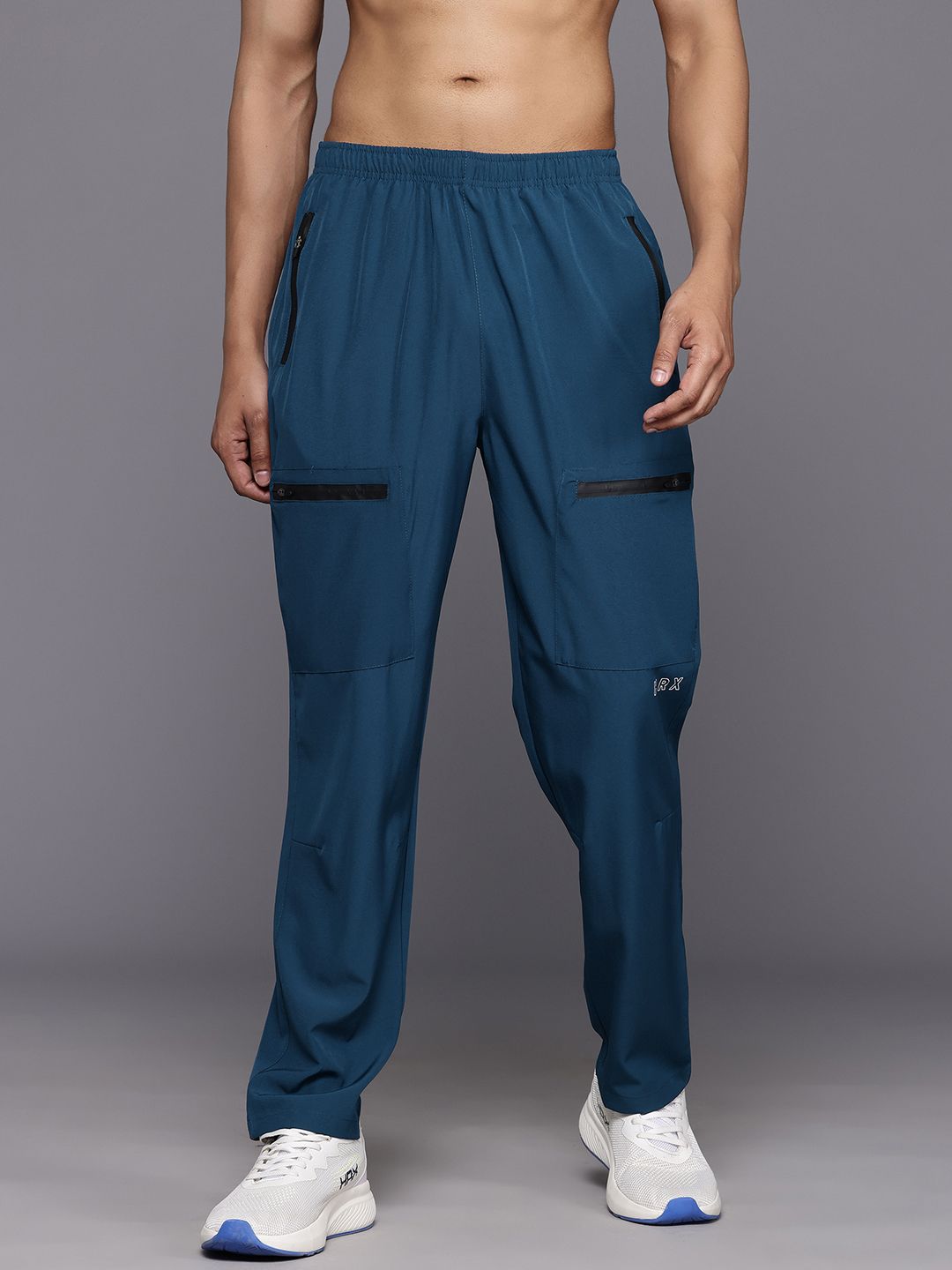 HRX by Hrithik Roshan Men Zip Detail Training Track Pants