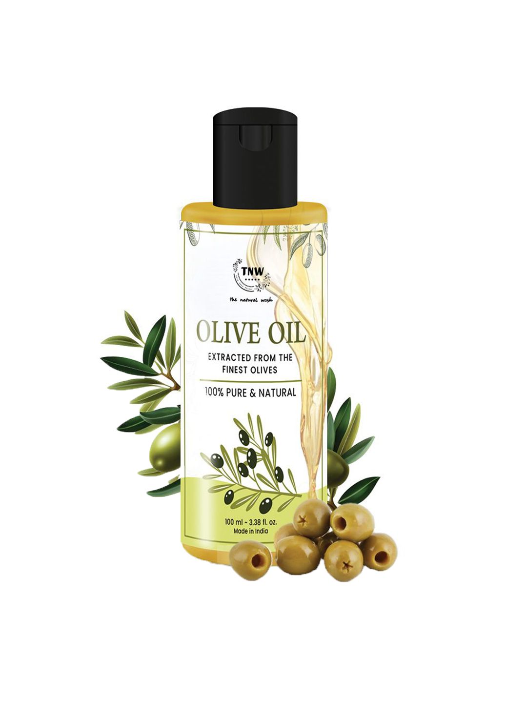 TNW the natural wash 100% Pure & Natural Olive Oil - 100 ml