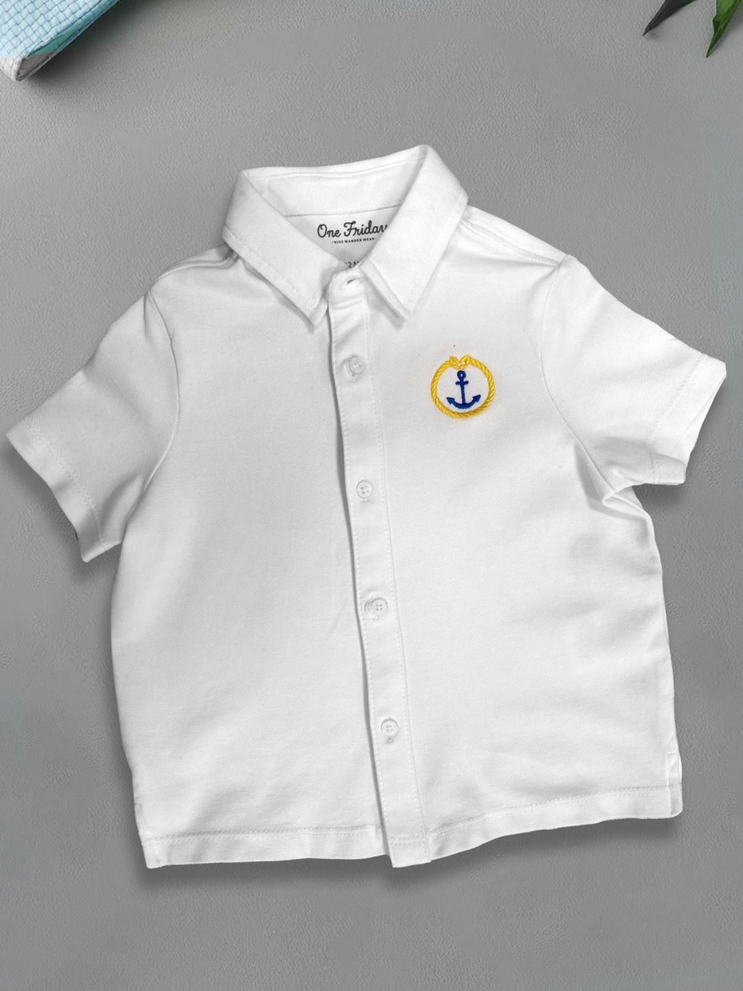 One Friday Boys Comfort Opaque Casual Shirt