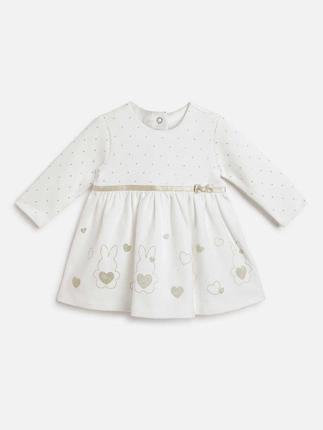 Chicco Girls Printed A-Line Dress