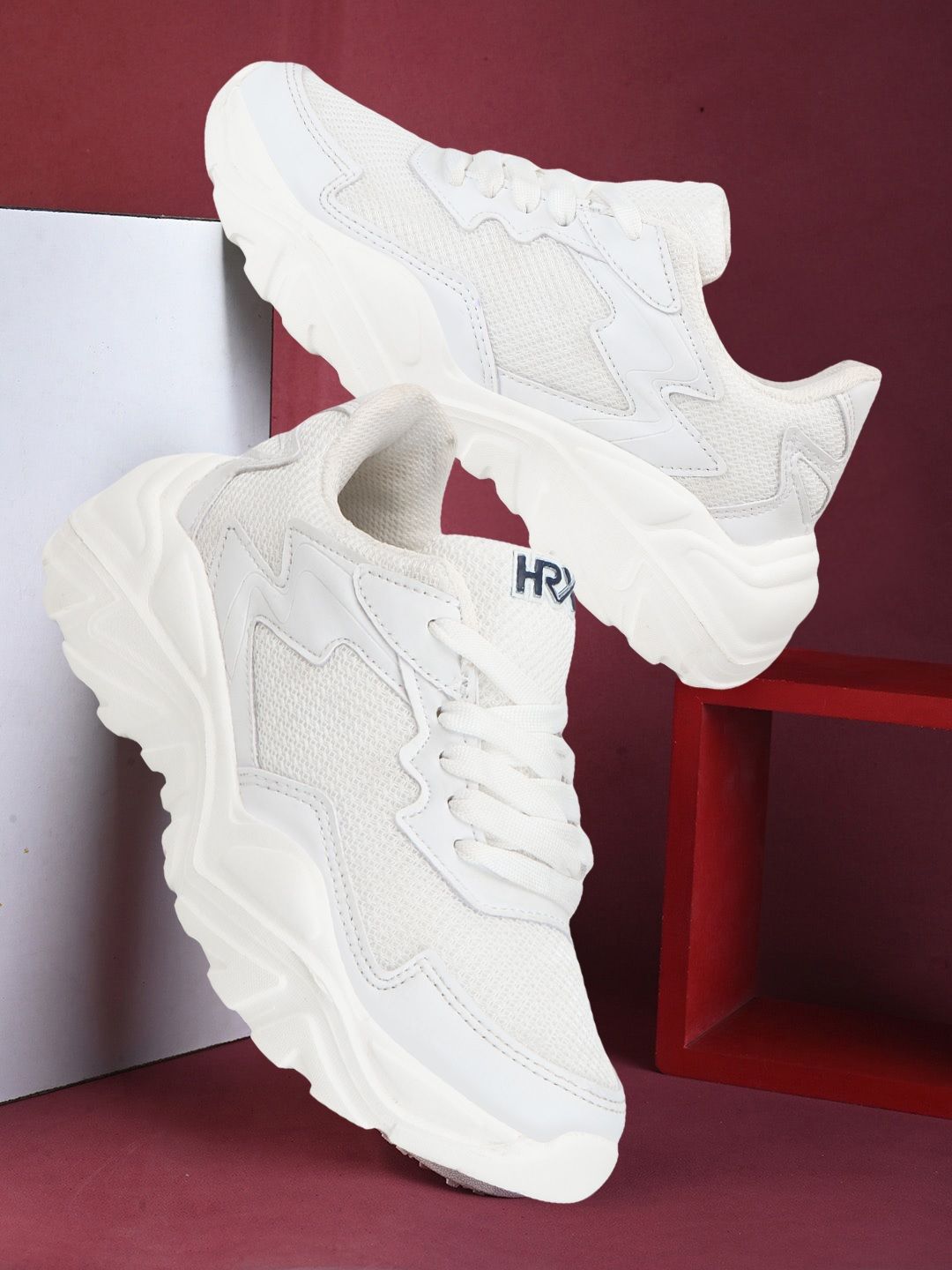 HRX by Hrithik Roshan Women Woven Design Sneakers Price in India