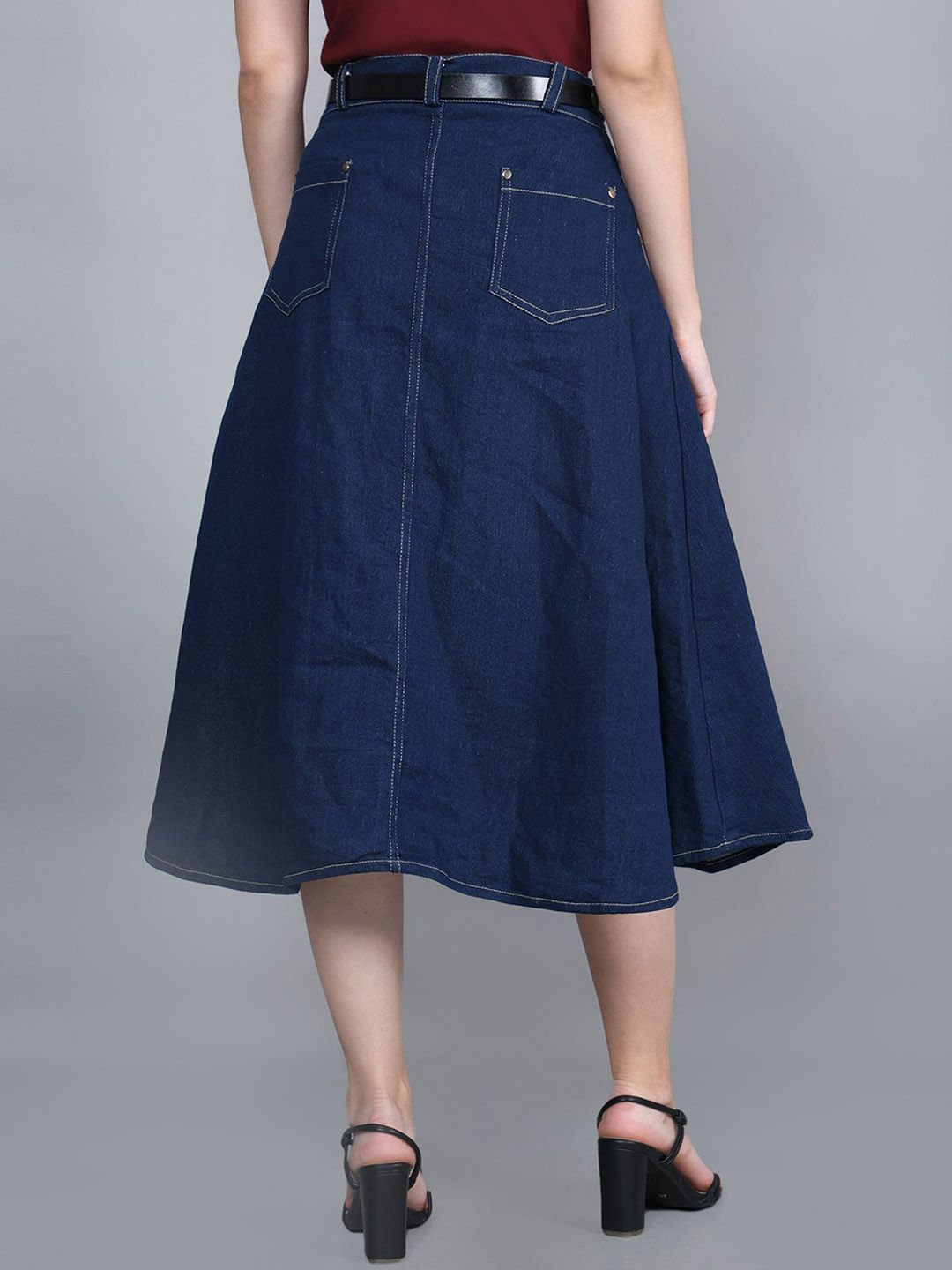 Buy Codaisy Denim A-Line Midi Skirt - Skirts for Women 30070590