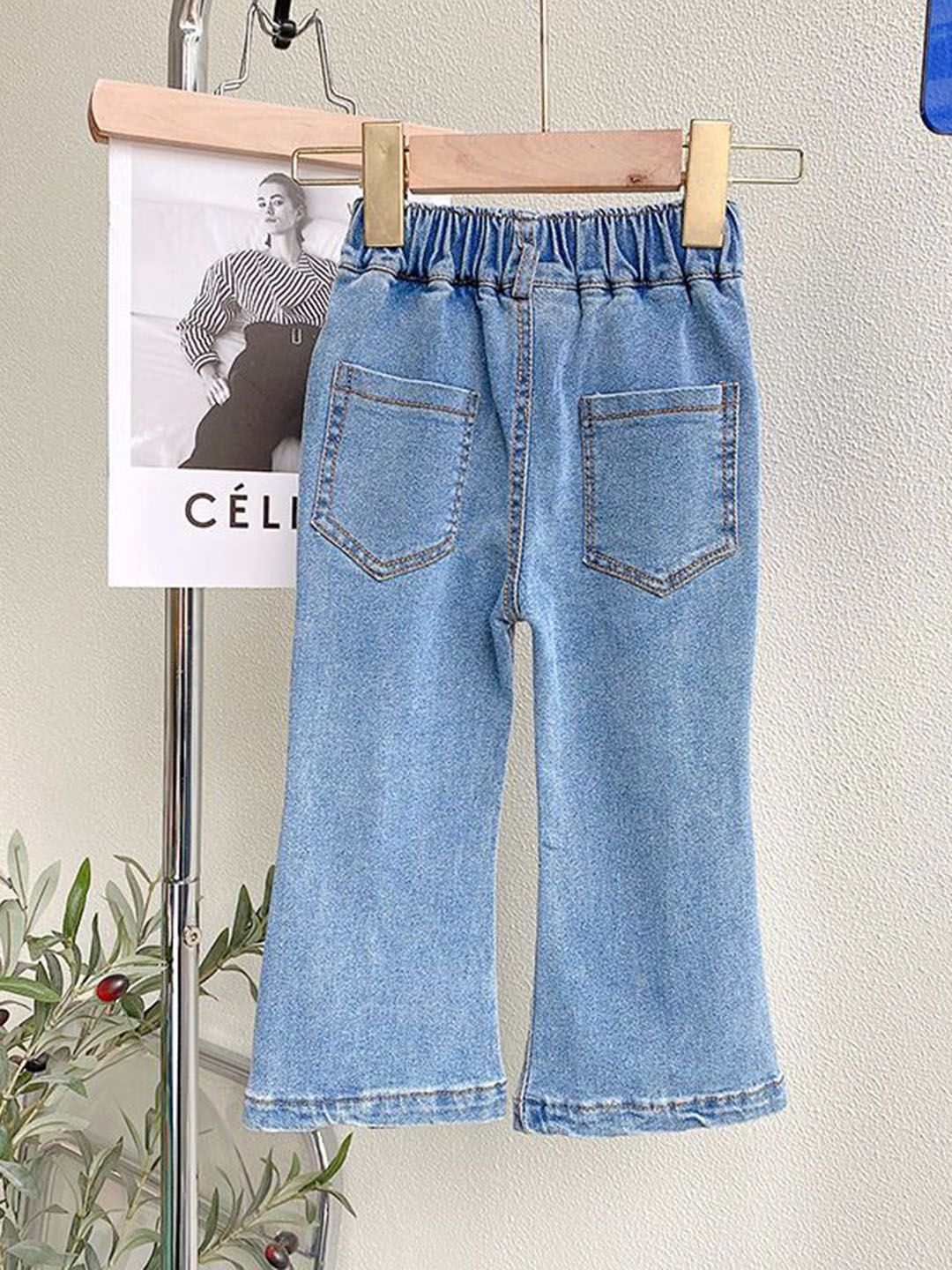 StyleCast x Revolte Girls Blue Clean Look Jeans