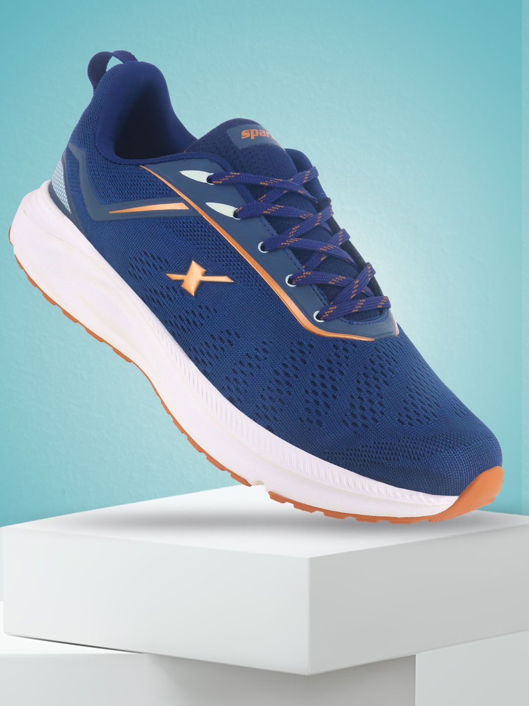 Sparx Men Mesh Lace-Up Sports Shoes