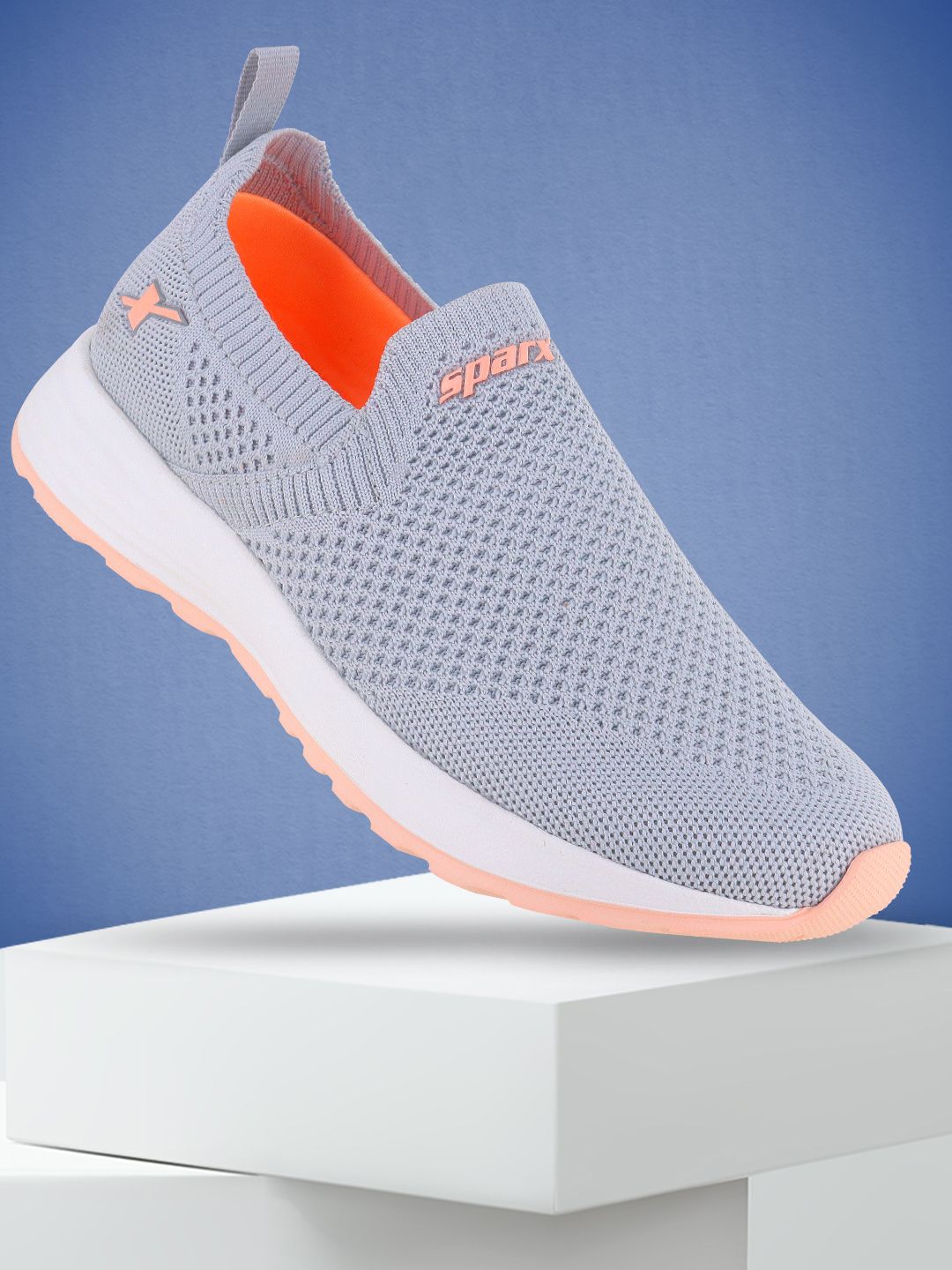 Sparx Women Mesh Slip-On Walking Shoes