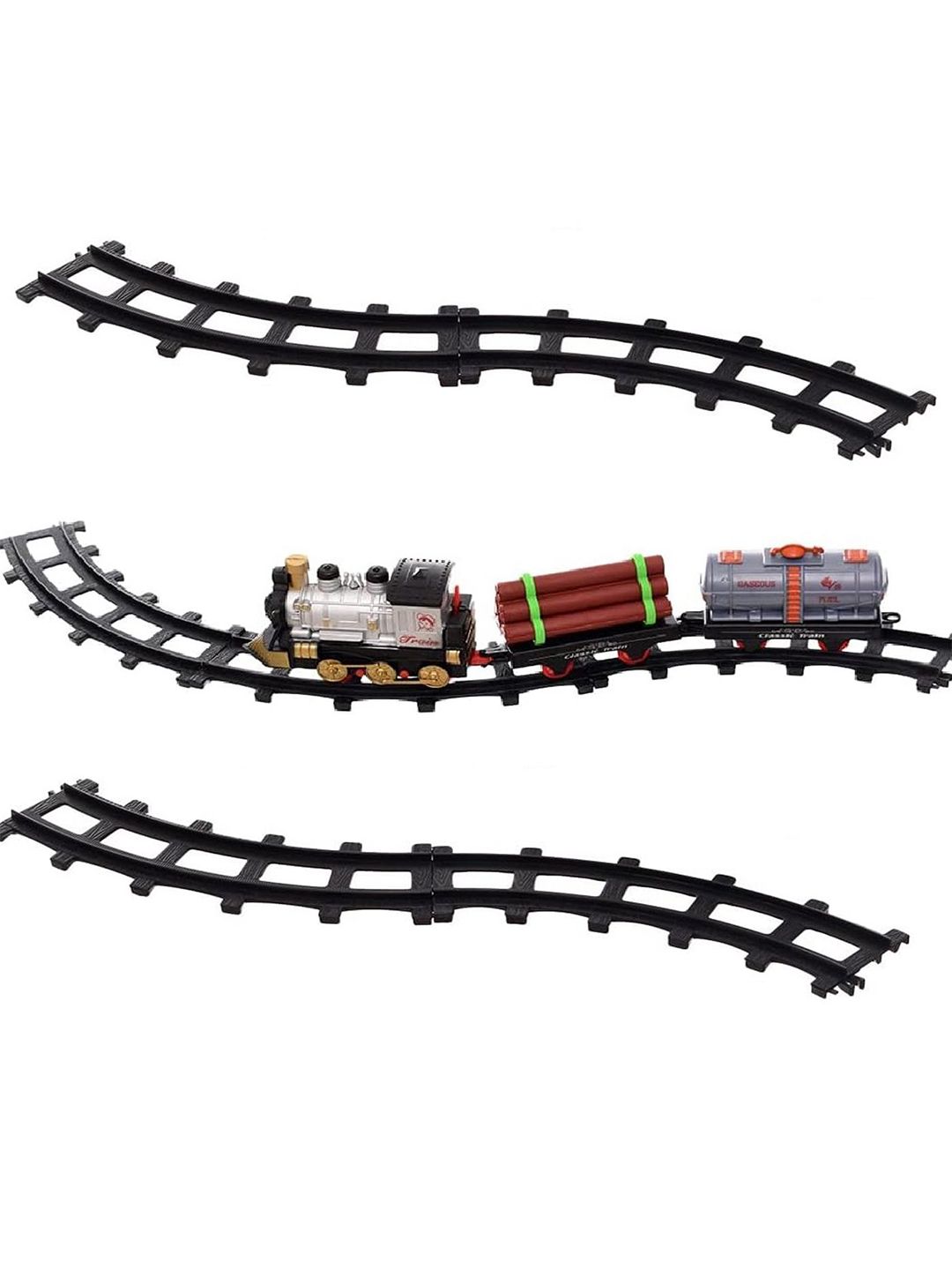 MUREN Battery Operated Classic Train Track Toy Playset