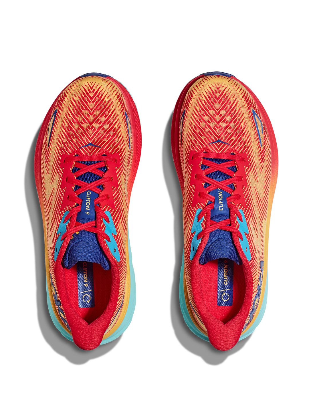 Buy HOKA Women Woven Design Clifton 9 Running Shoes - Sports Shoes