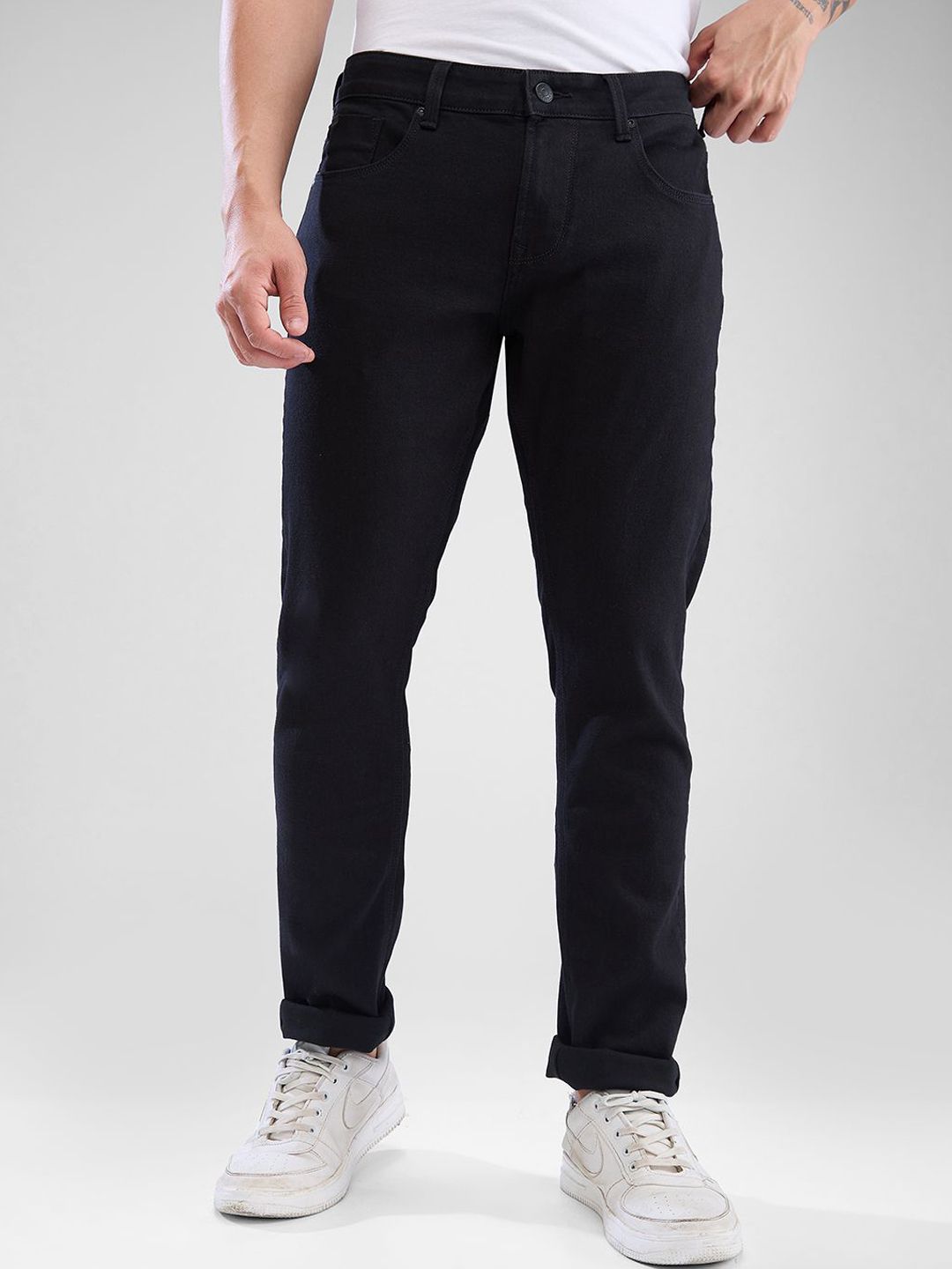SPYKAR Men Slim Fit Low-Rise Clean Look Jeans