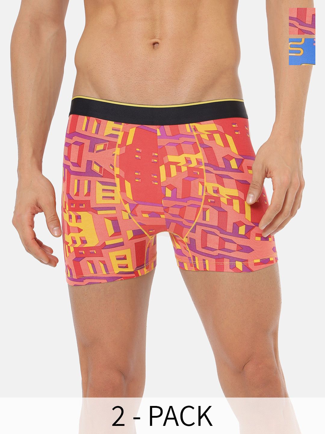 bummer Pack Of 2 Printed Trunks- TRDBBR02S