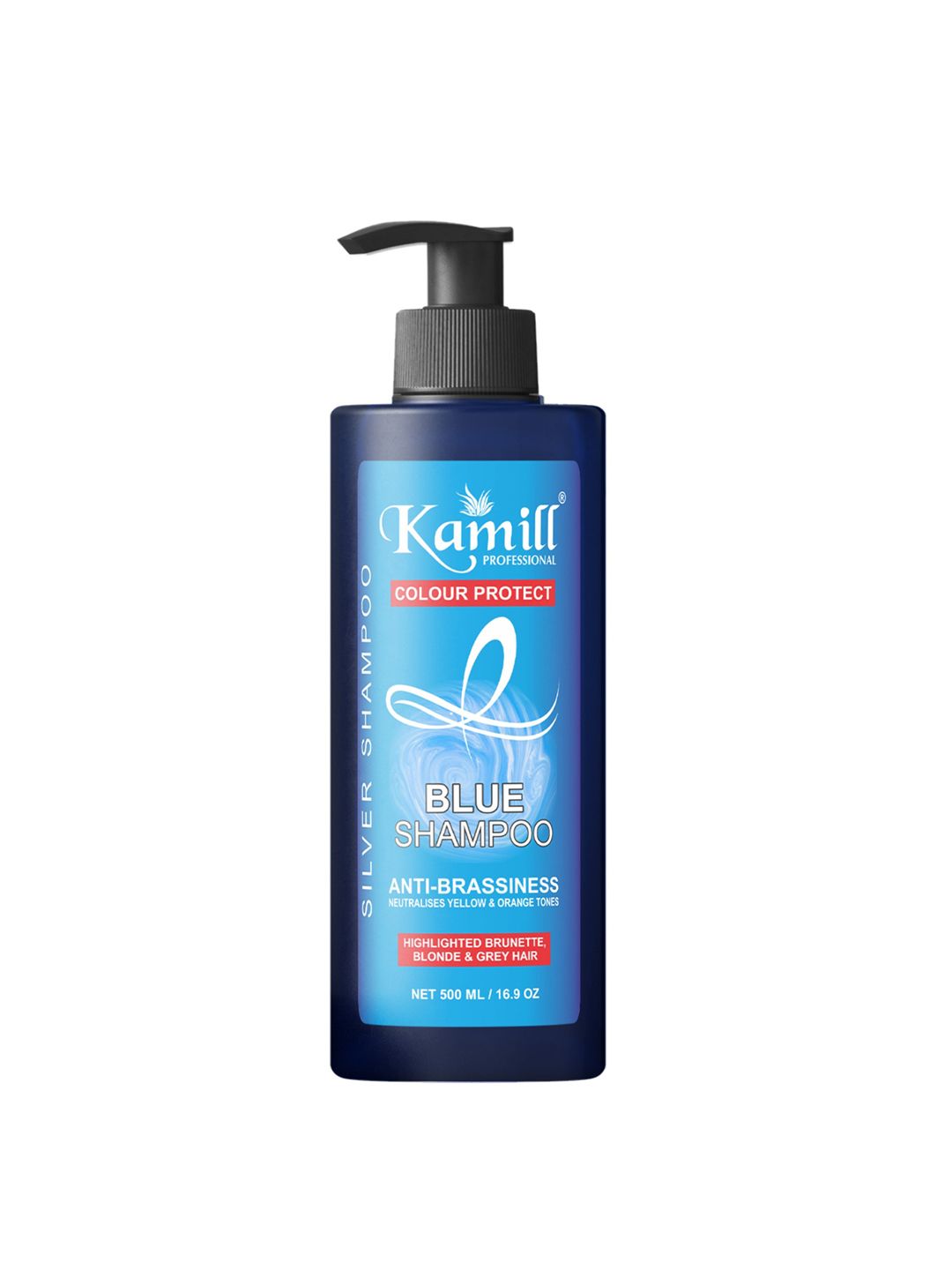 KAMILL Blue Shampoo For Anti-Brassiness Neutralizing & Color Protection for Hair - 500ml
